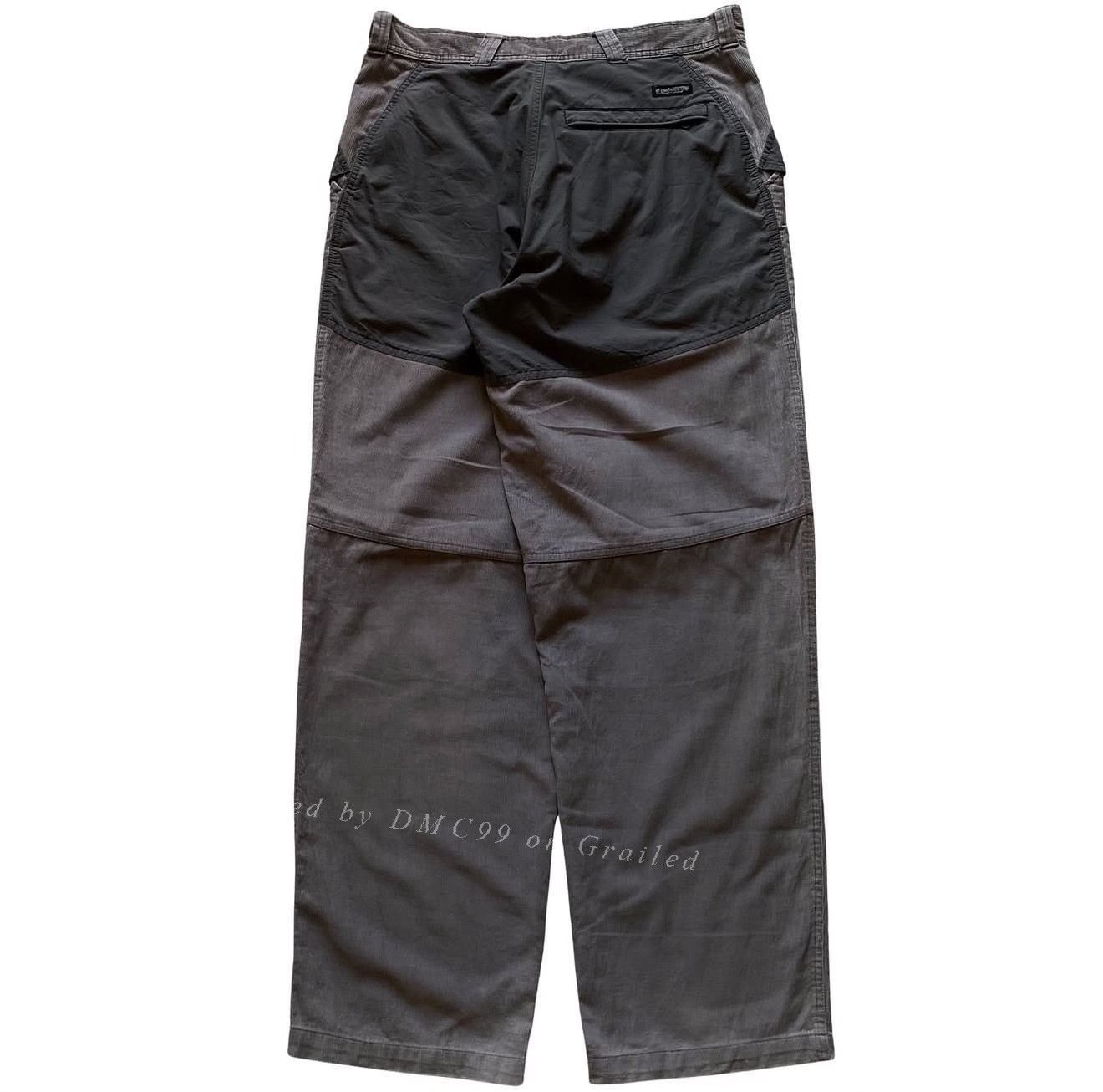 Vintage 2000s Nike ACG Hybrid Cord/Nylon Patch Pants Size US 30 / EU 46 - 6 Thumbnail