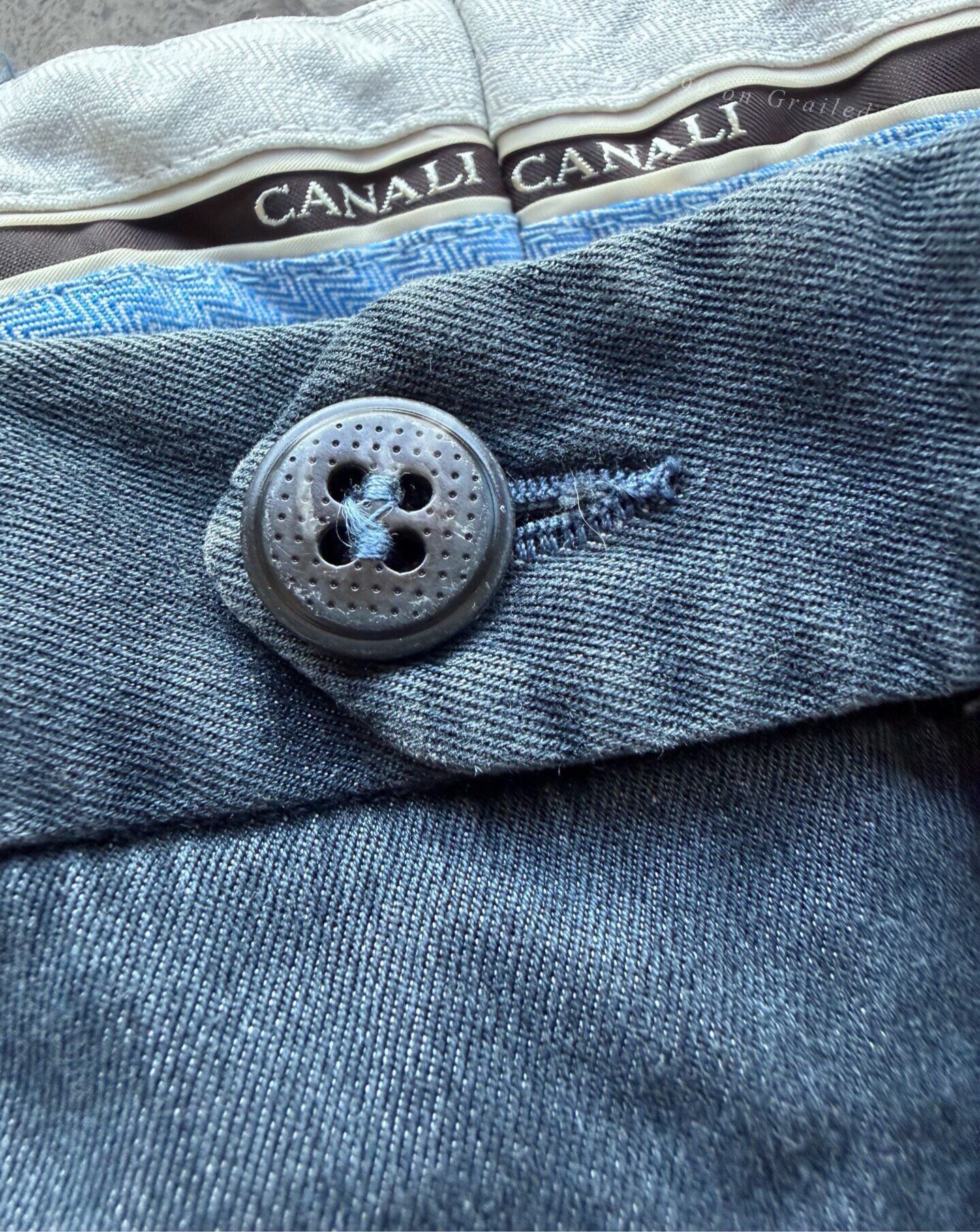 Canali CANALI Men's Casual Pants Size US 30 / EU 46 - 3 Thumbnail