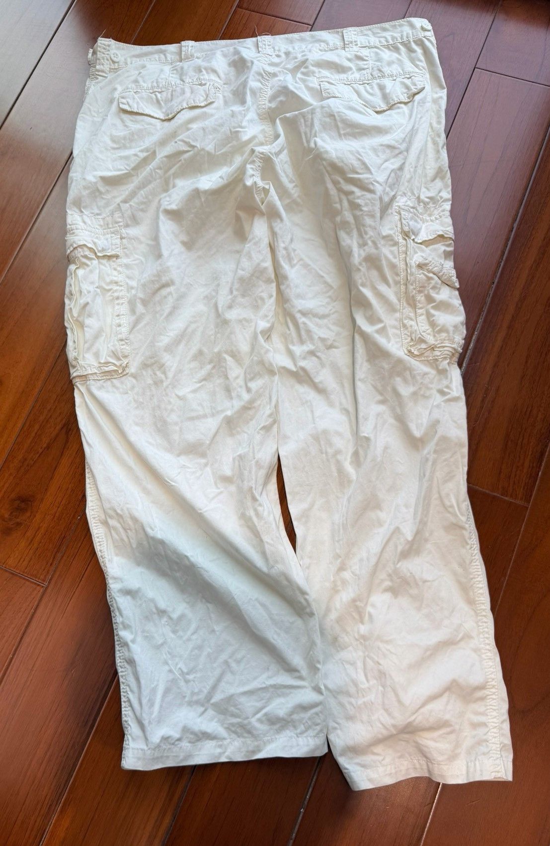 Polo Ralph Lauren Polo Ralph Lauren Men's White Cargo Pants Size US 30 / EU 46 - 3 Thumbnail