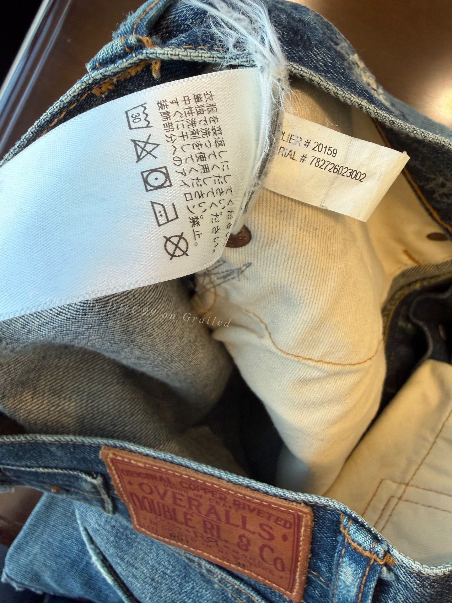 RRL Ralph Lauren Ralph Lauren RRL Limited Selvedge Jeans Size US 30 / EU 46 - 8 Thumbnail