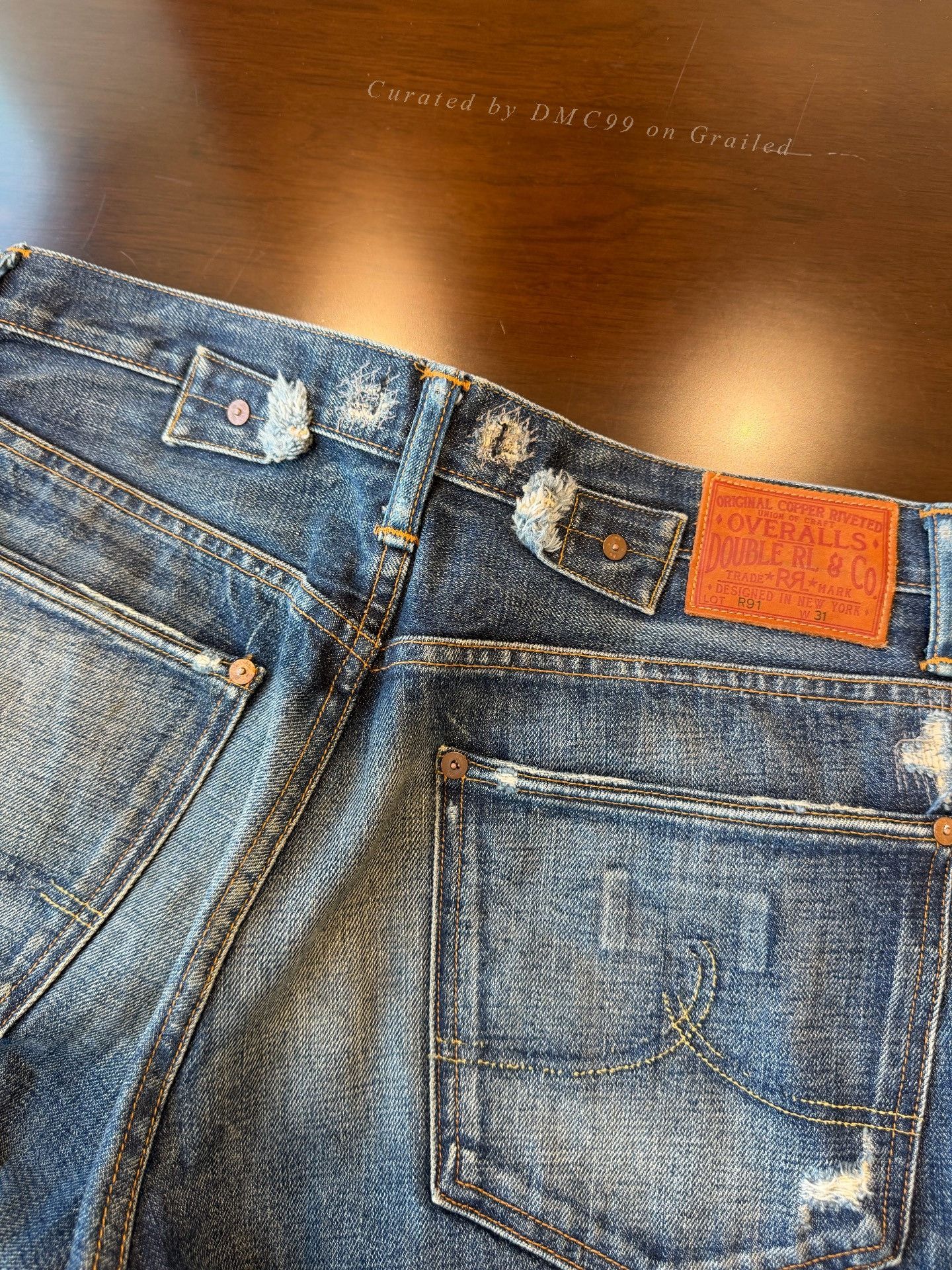 RRL Ralph Lauren Ralph Lauren RRL Limited Selvedge Jeans Size US 30 / EU 46 - 6 Thumbnail