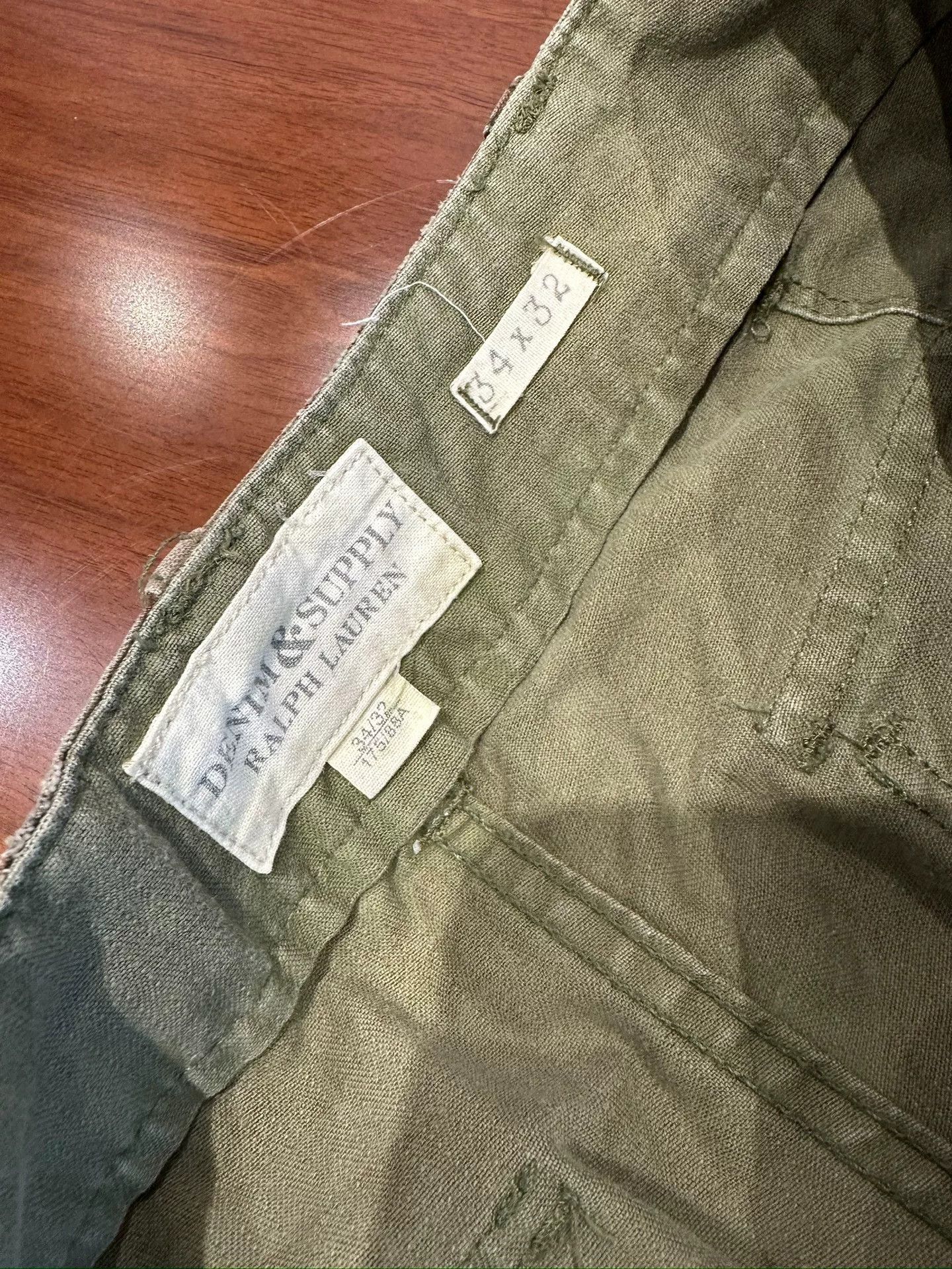 Denim & Supply Ralph Lauren Ralph Lauren Vintage Camo Patch Pants Size US 30 / EU 46 - 4 Thumbnail