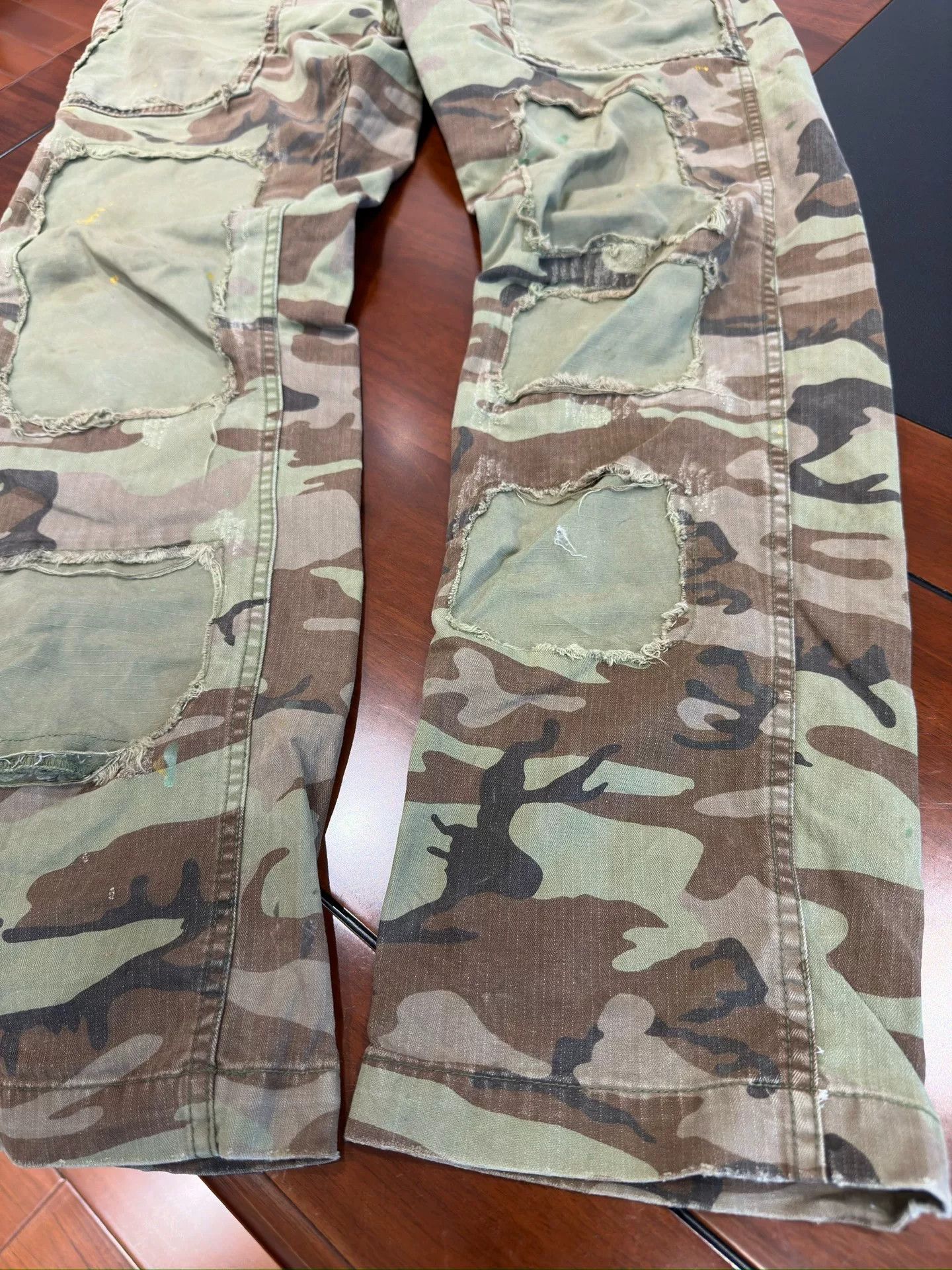 Denim & Supply Ralph Lauren Ralph Lauren Vintage Camo Patch Pants Size US 30 / EU 46 - 2 Thumbnail