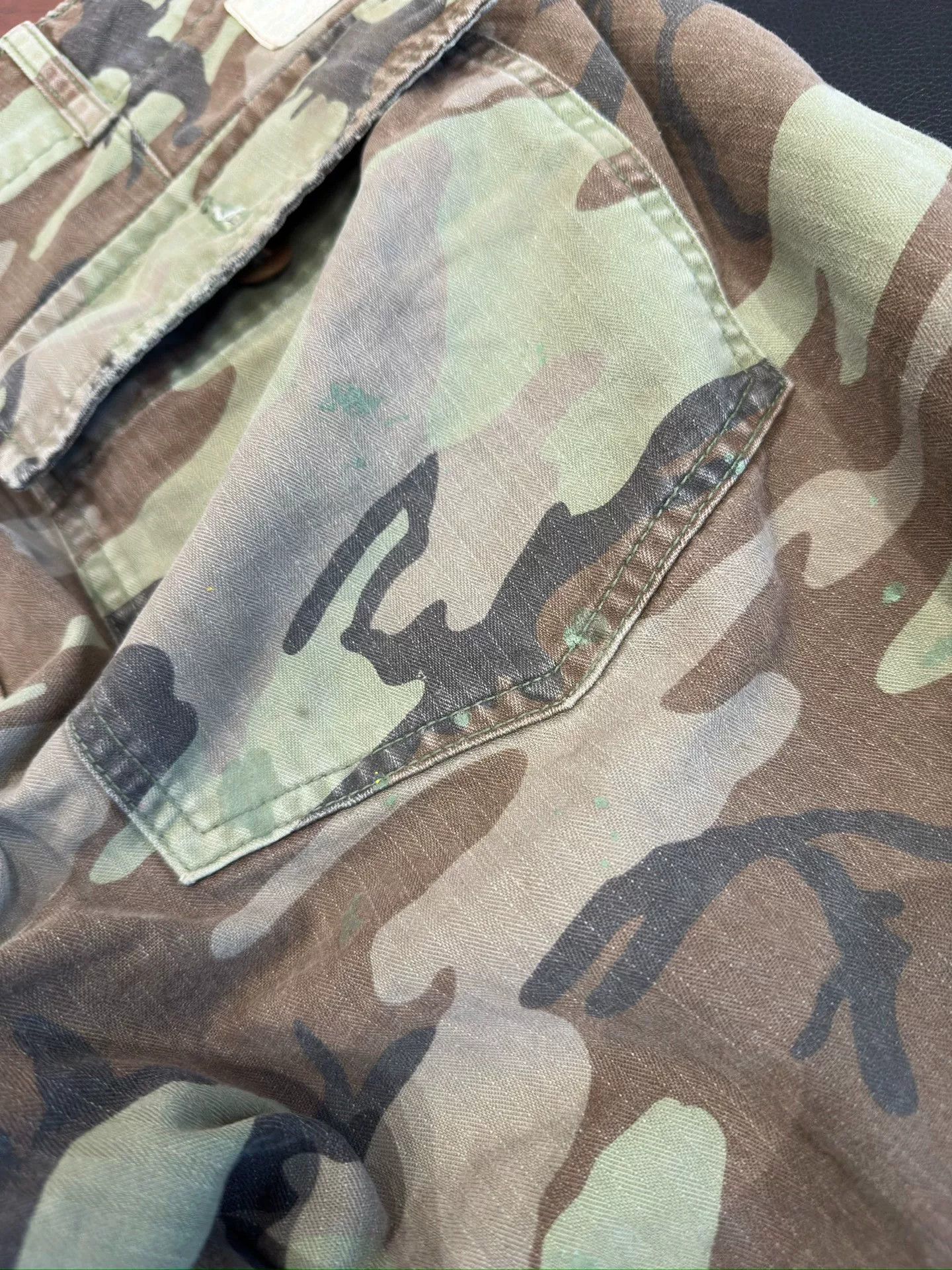 Denim & Supply Ralph Lauren Ralph Lauren Vintage Camo Patch Pants Size US 30 / EU 46 - 8 Thumbnail