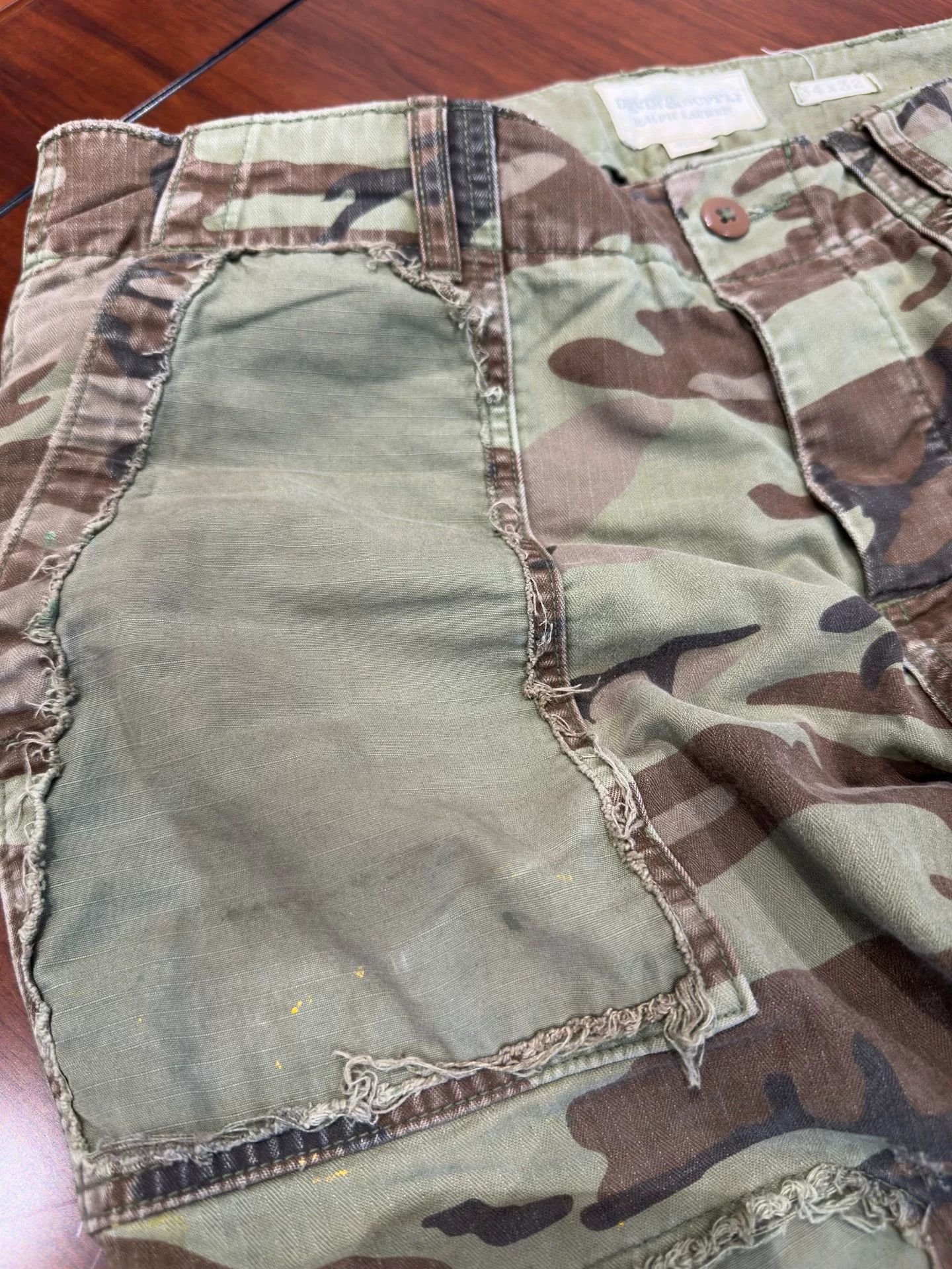 Denim & Supply Ralph Lauren Ralph Lauren Vintage Camo Patch Pants Size US 30 / EU 46 - 3 Thumbnail