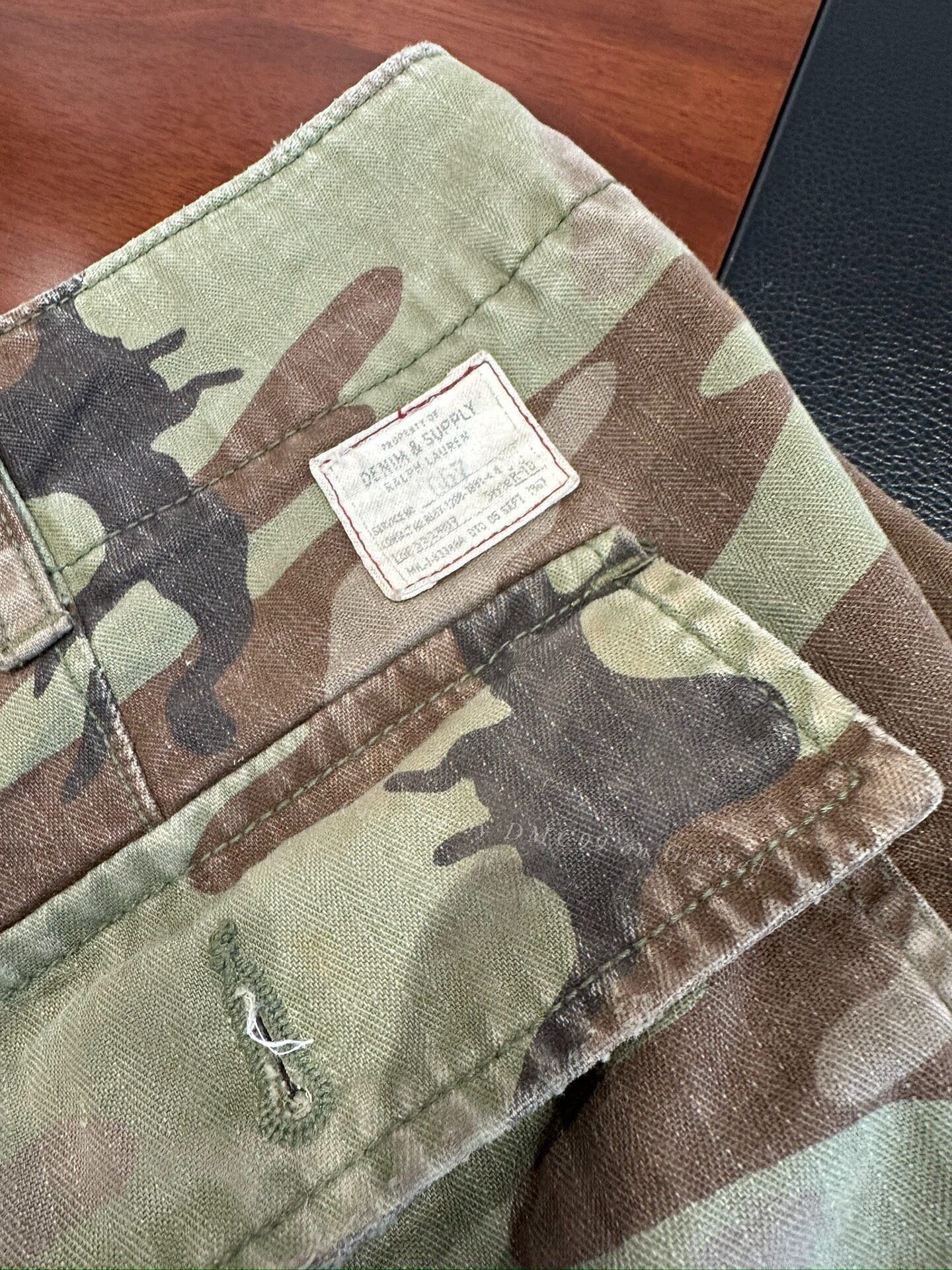 Denim & Supply Ralph Lauren Ralph Lauren Vintage Camo Patch Pants Size US 30 / EU 46 - 6 Thumbnail