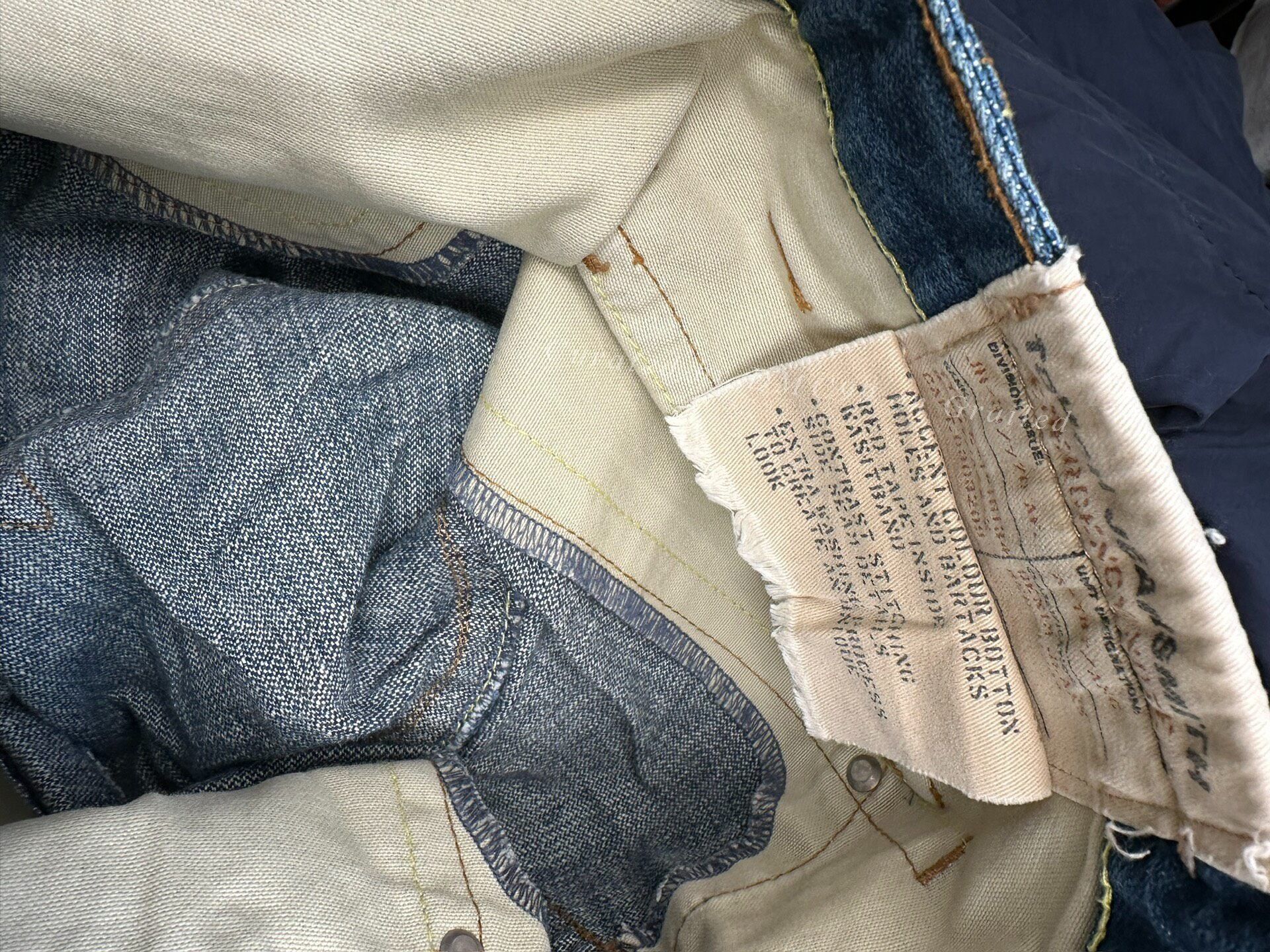 Vintage Tough Lumberjack Jeans Cowhide Canvas Size US 30 / EU 46 - 5 Thumbnail