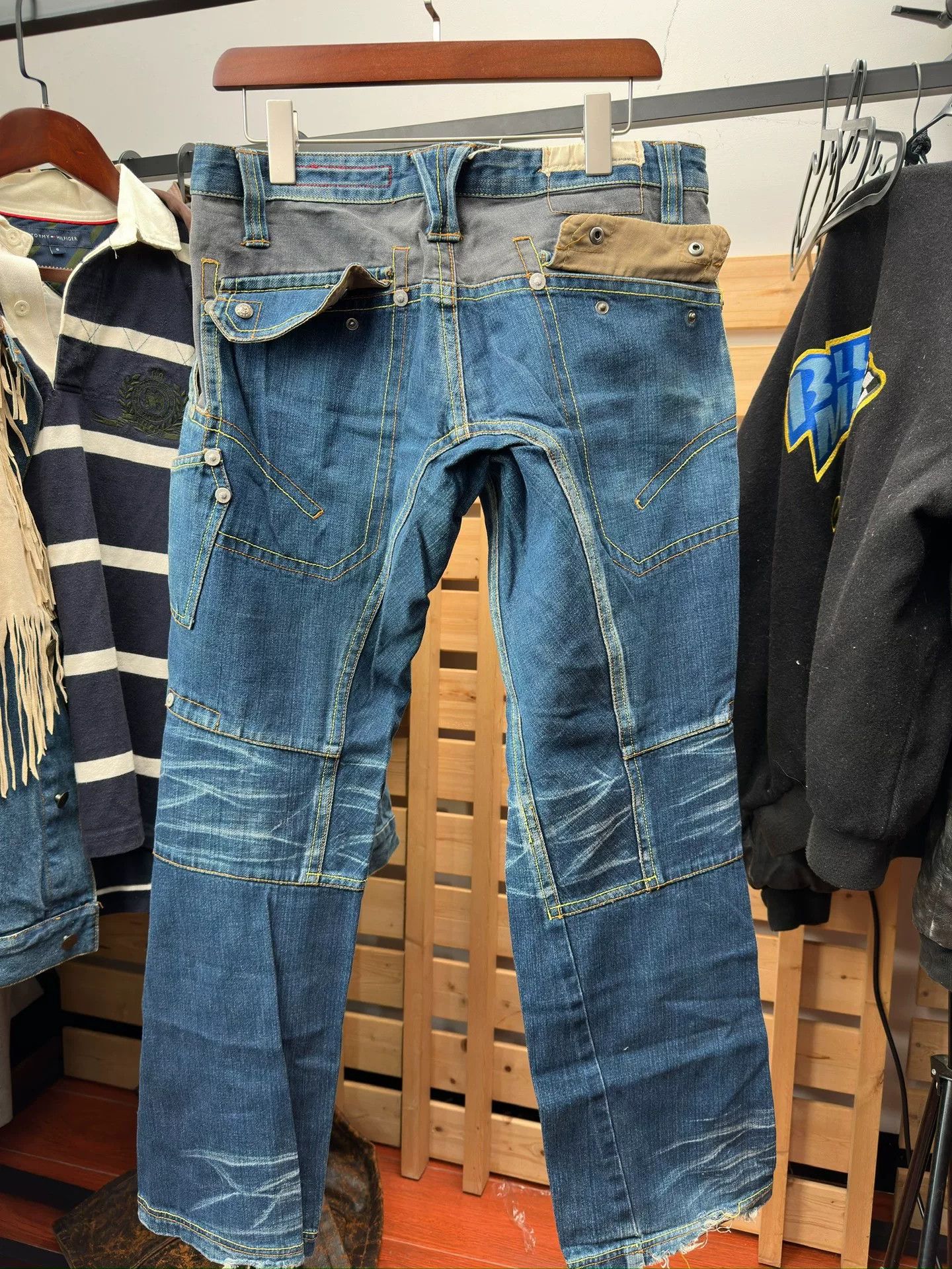 Vintage Tough Lumberjack Jeans Cowhide Canvas Size US 30 / EU 46 - 2 Thumbnail