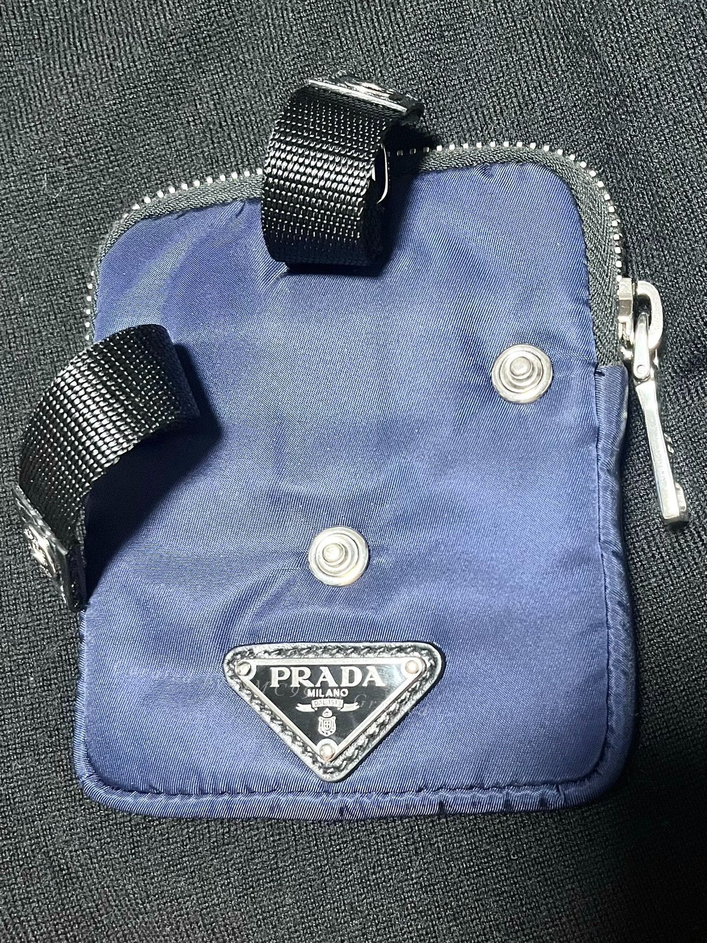 Prada Prada Nylon Square Small Pouch Size ONE SIZE - 4 Thumbnail