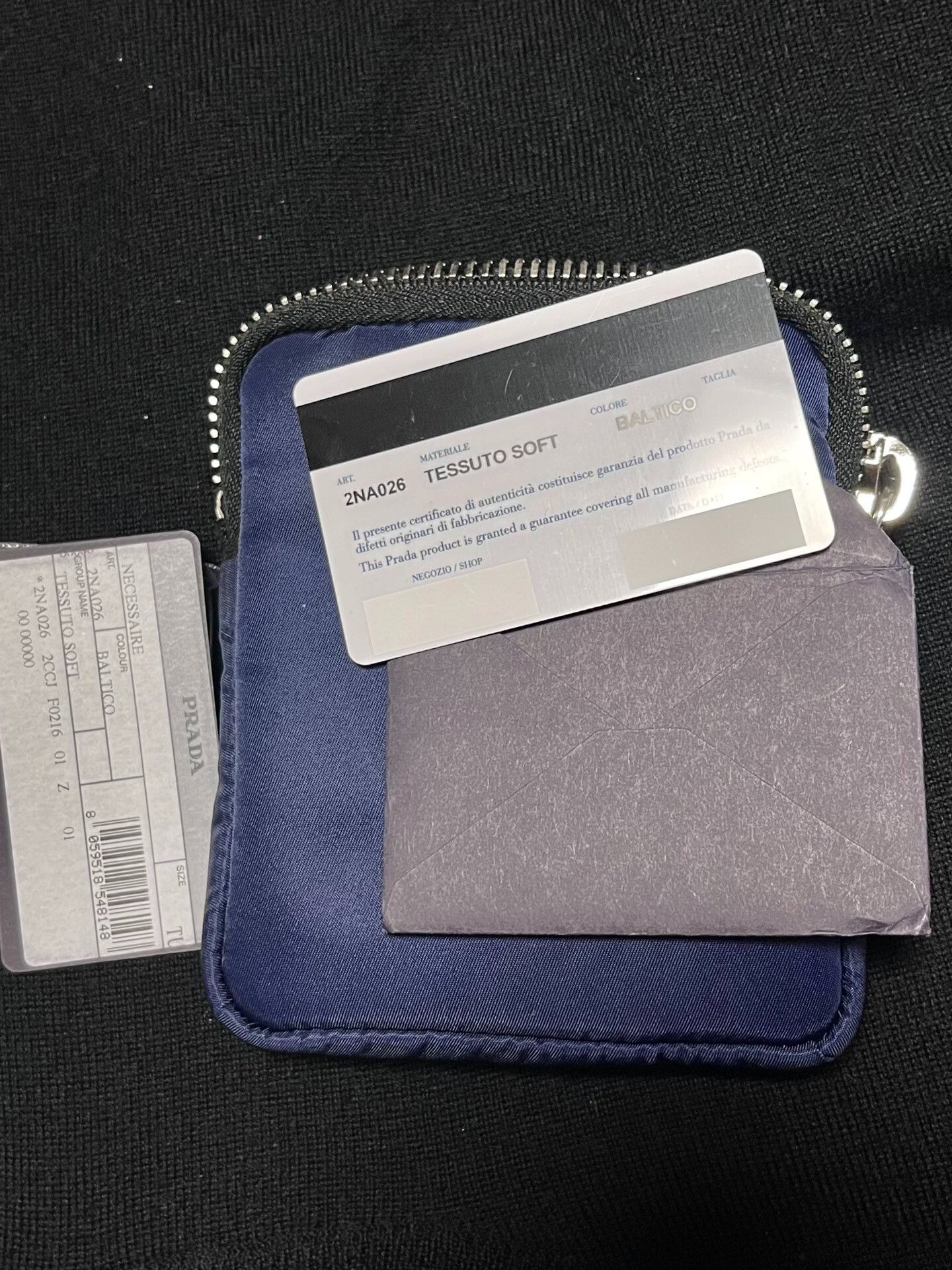 Prada Prada Nylon Square Small Pouch Size ONE SIZE - 8 Thumbnail