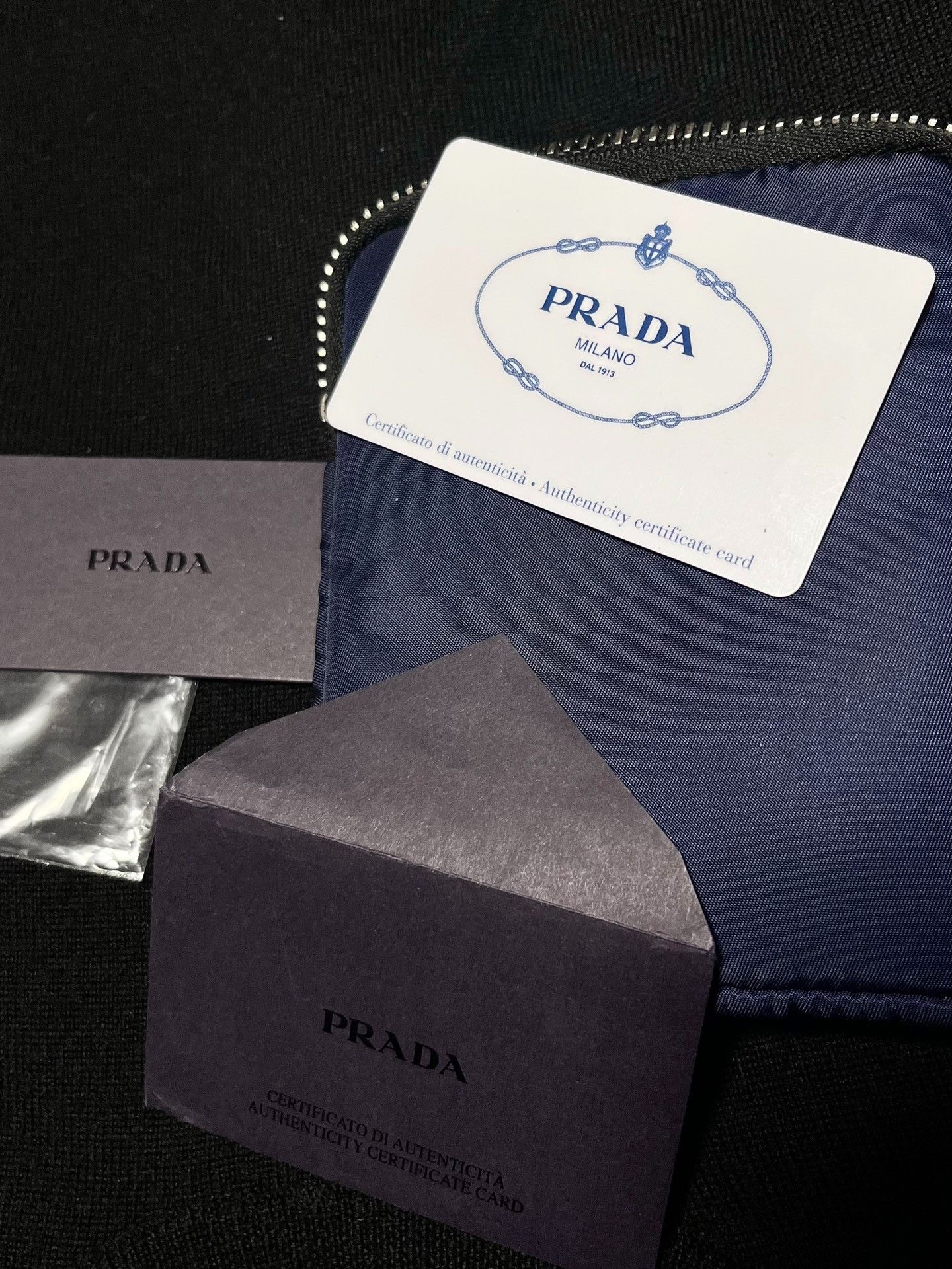 Prada Prada Nylon Square Small Pouch Size ONE SIZE - 9 Thumbnail