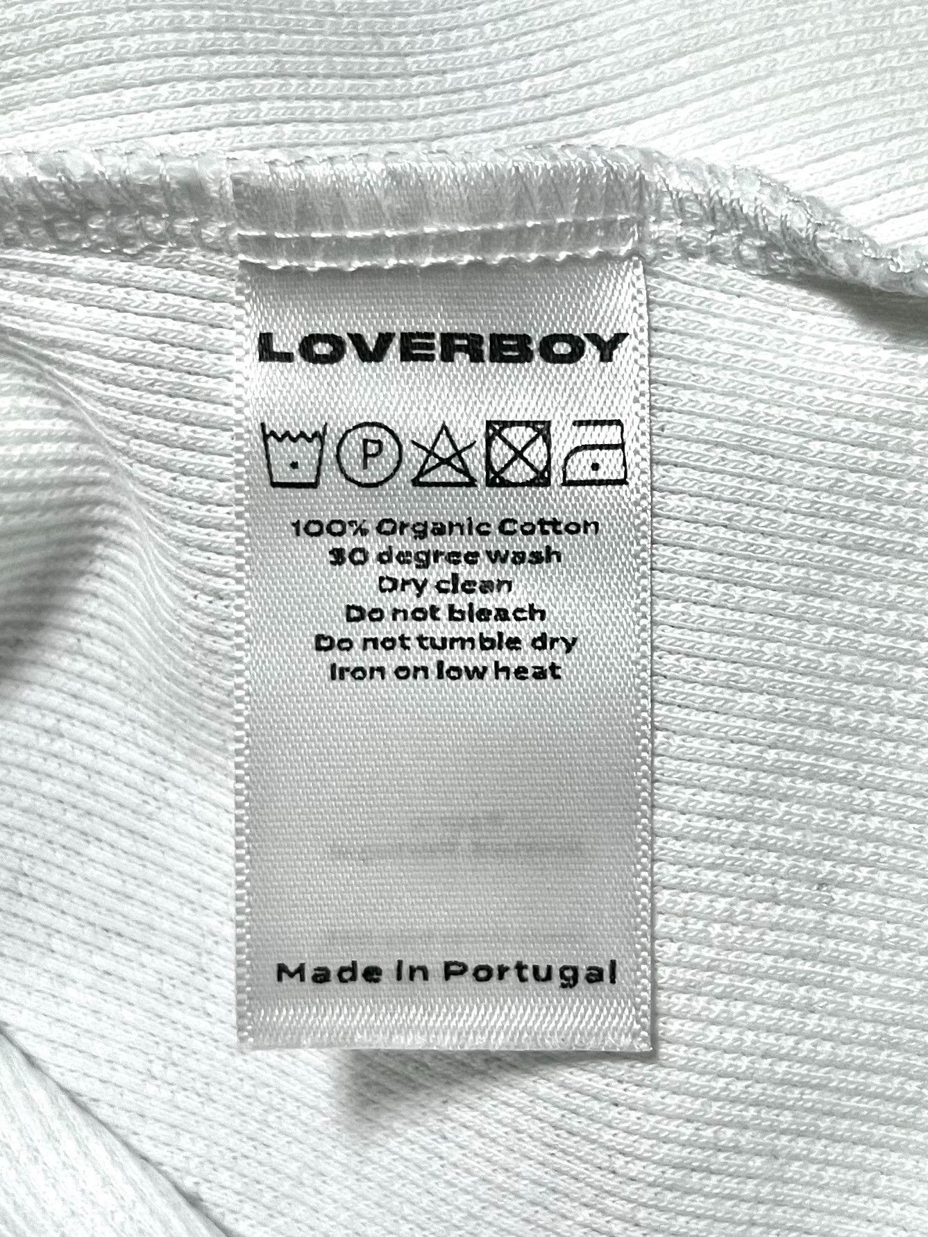 Charles Jeffrey LOVERBOY LOVERBOY Charles Jeffrey White Rib Knit Vest Size M / US 6-8 / IT 42-44 - 8 Thumbnail