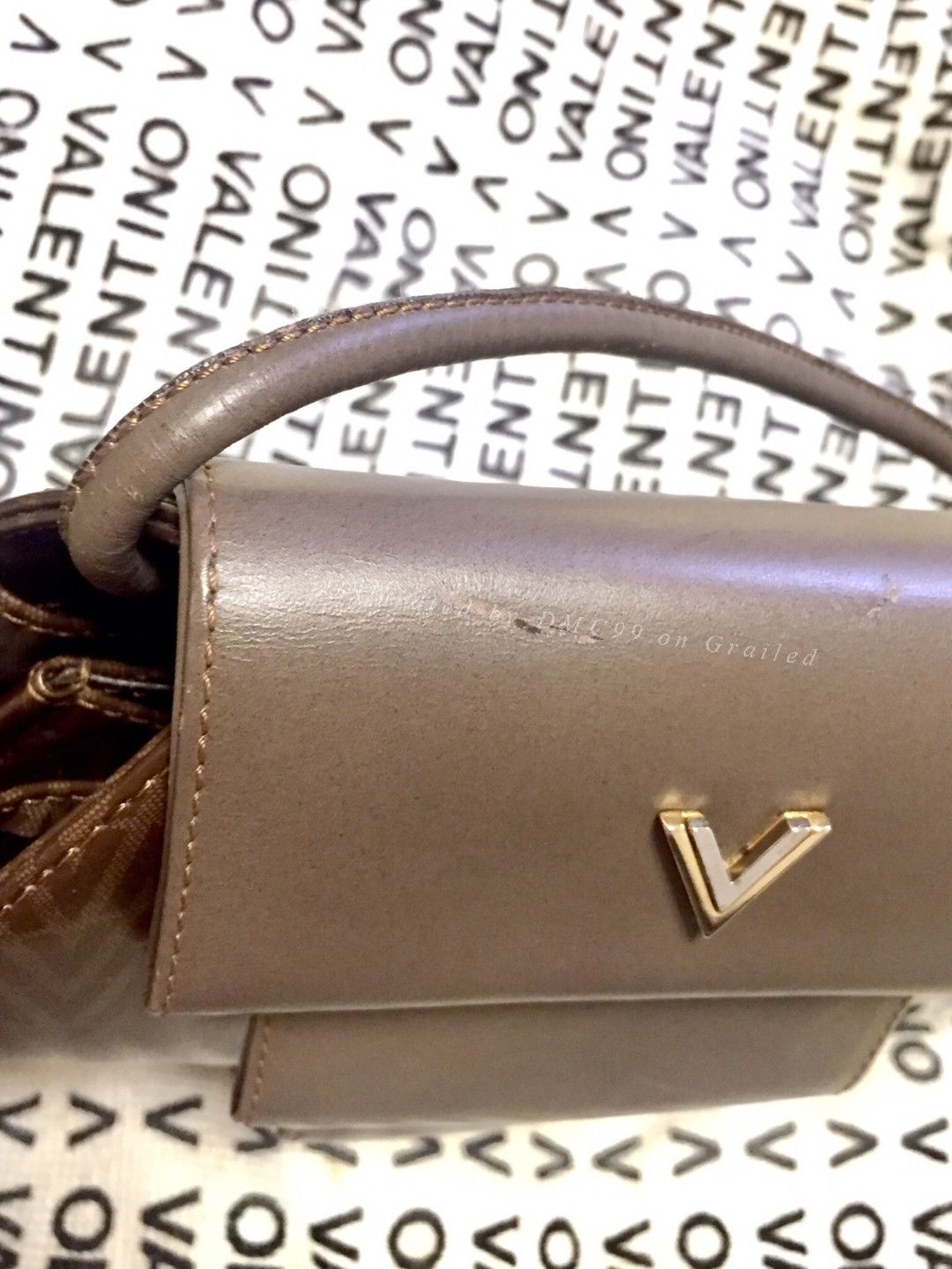 Valentino Valentino Vintage Deco Design Small Bag Size ONE SIZE - 9 Thumbnail
