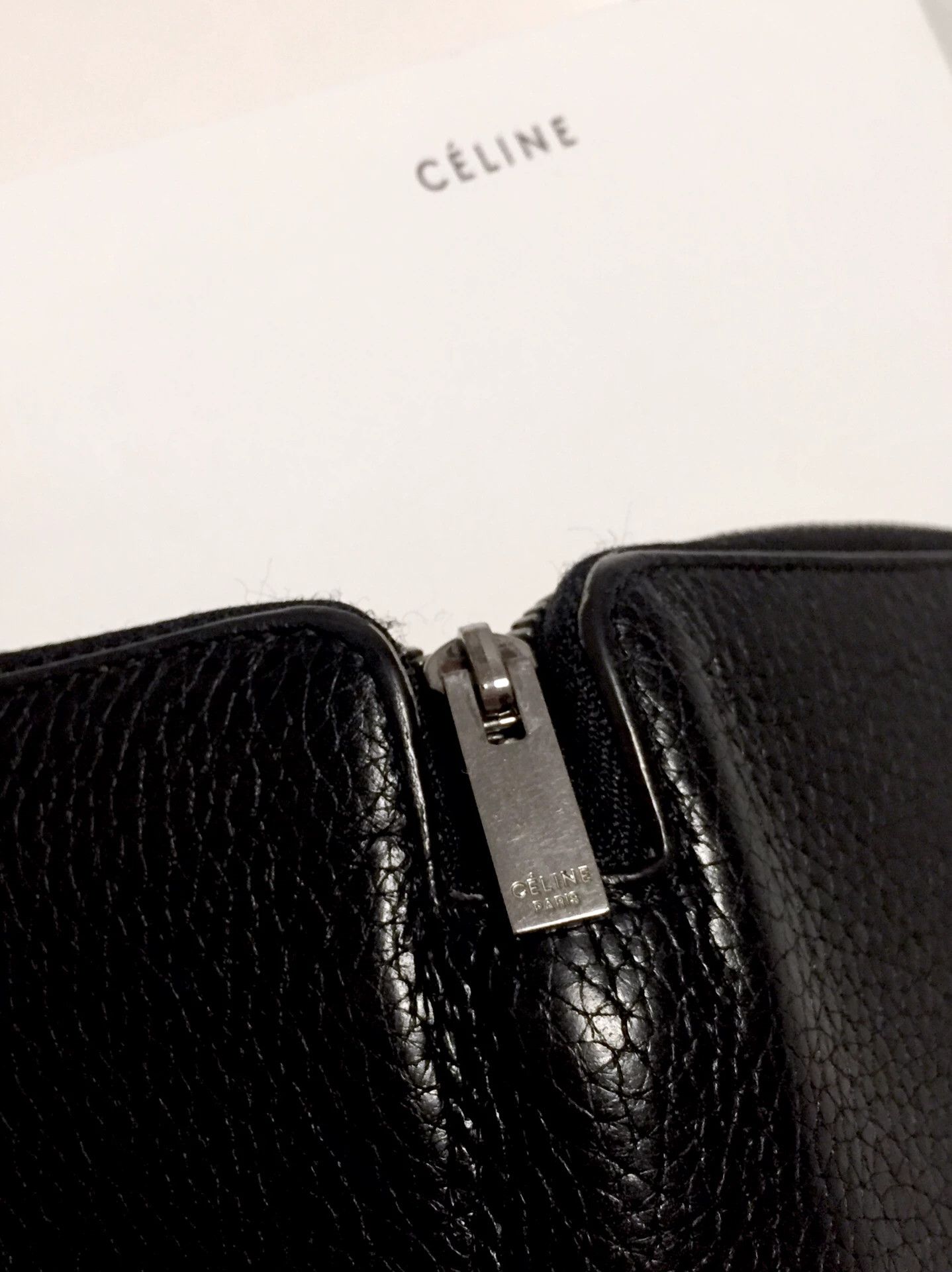 Celine CELINE Leather Wallet with Box Size ONE SIZE - 4 Thumbnail