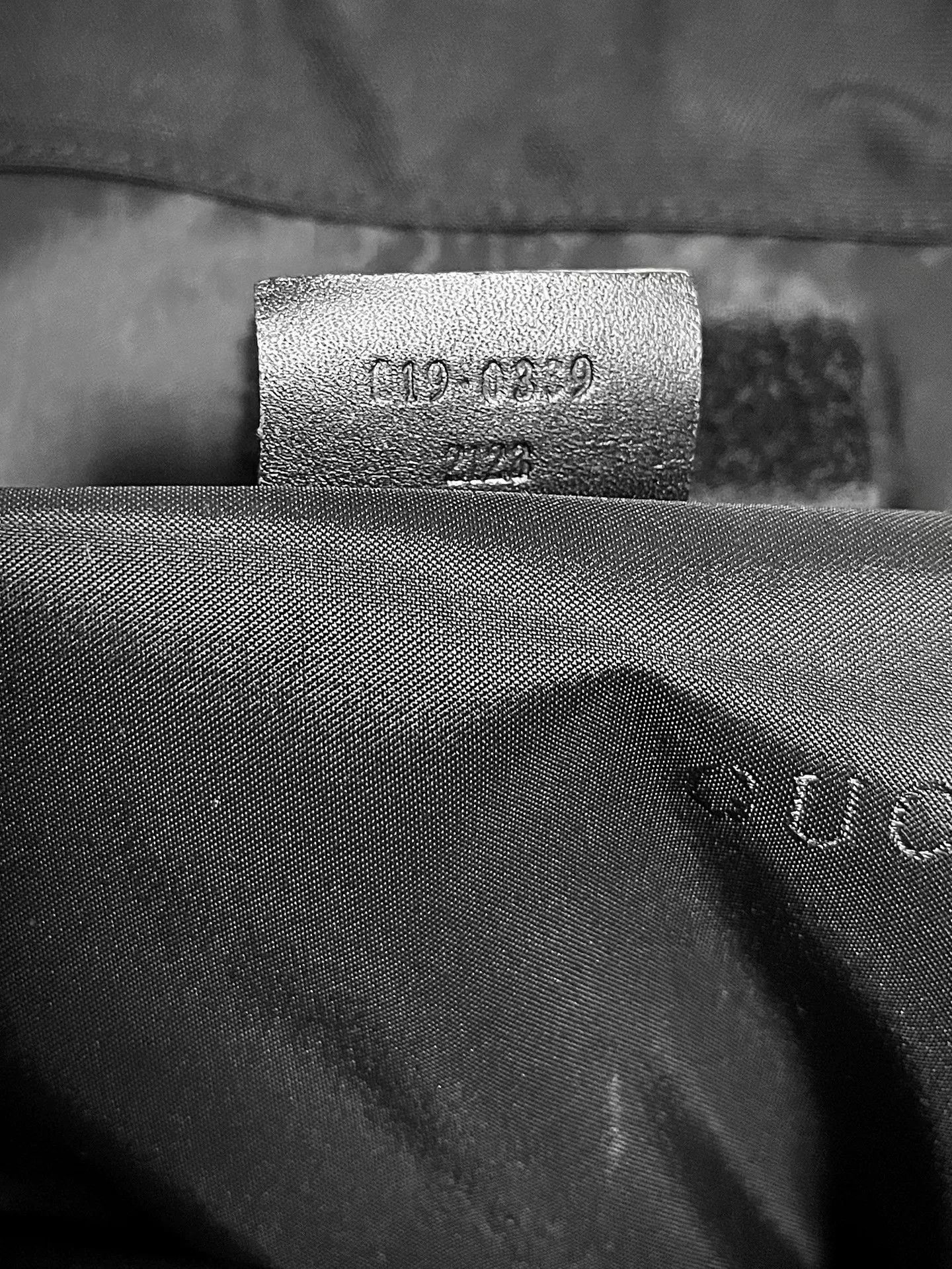 Gucci Gucci Leather Nylon Handbag Size ONE SIZE - 6 Thumbnail
