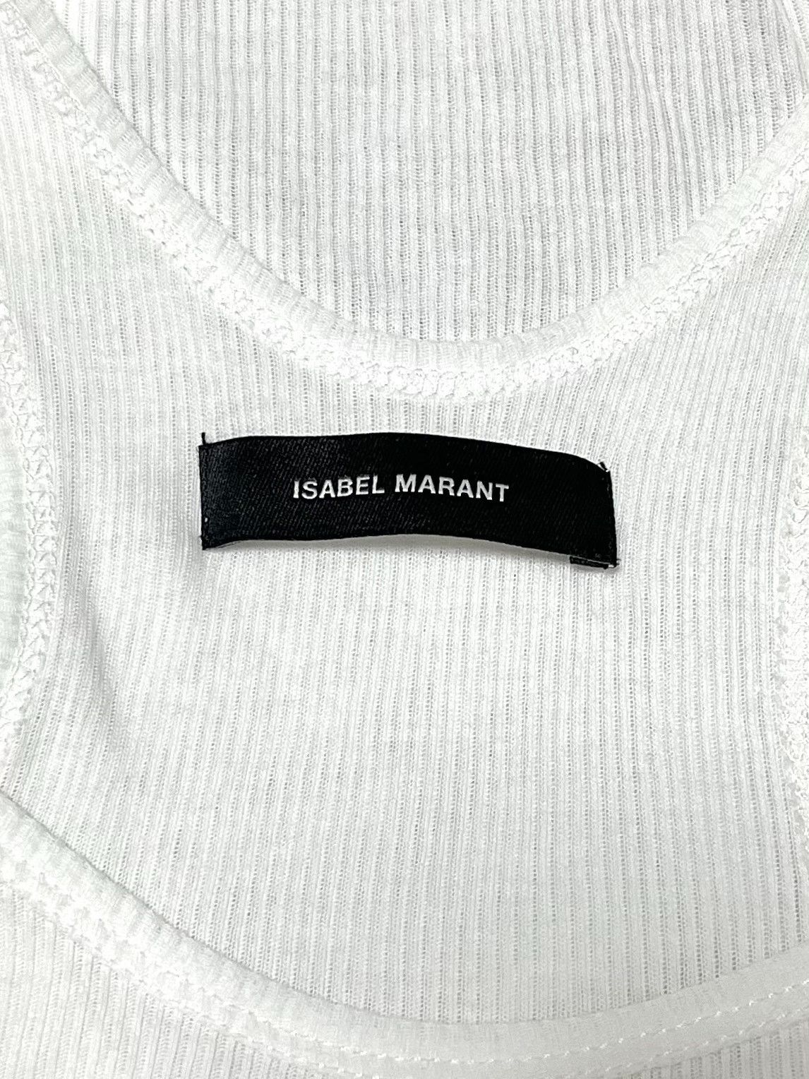 Isabel Marant Isabel Marant Summer Cotton Rib Tank Size XS / US 0-2 / IT 36-38 - 4 Thumbnail