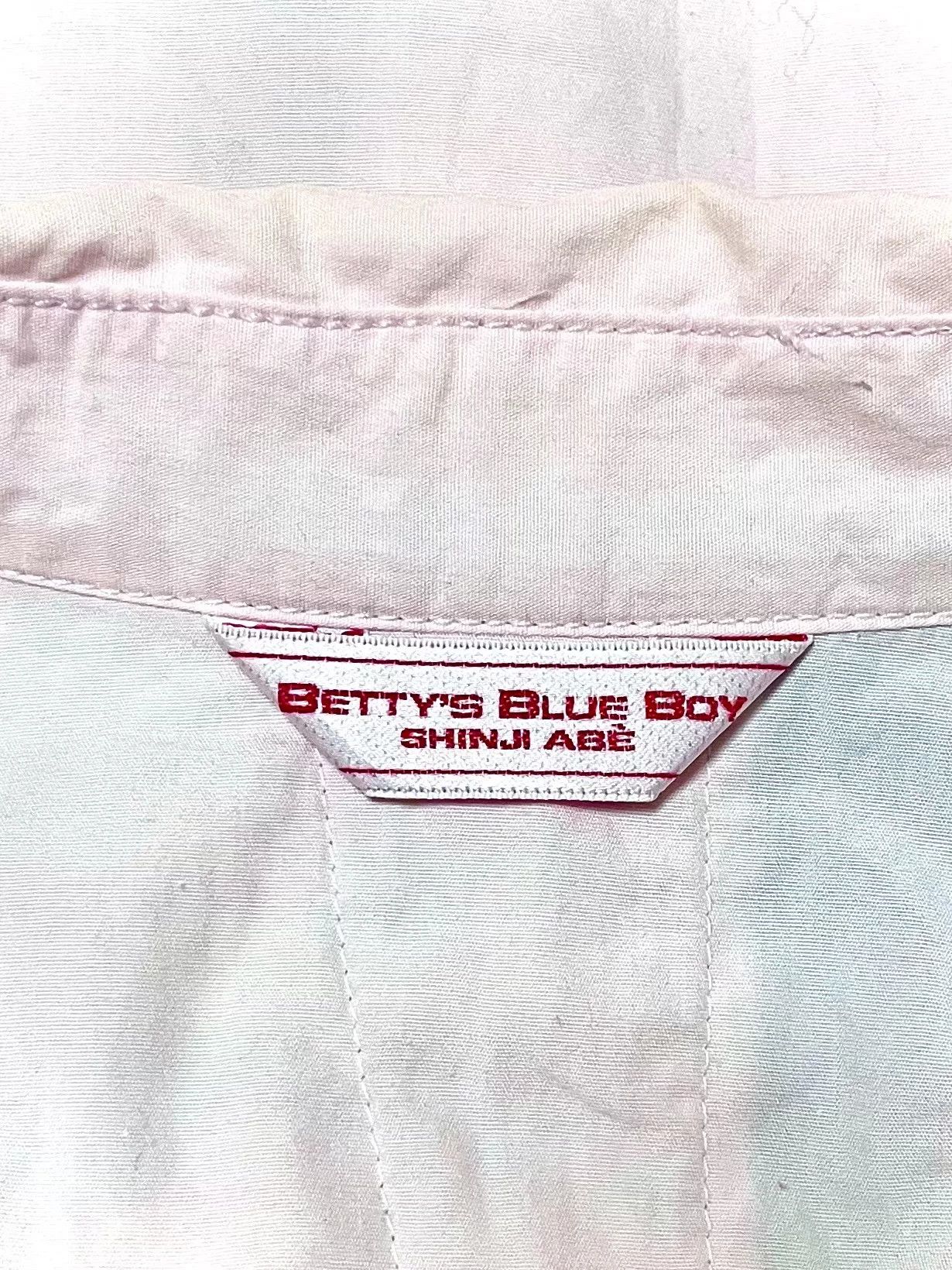 Kapital Betty's Blue Boy Pink Henley Shirt Japan Size M / US 6-8 / IT 42-44 - 2 Thumbnail