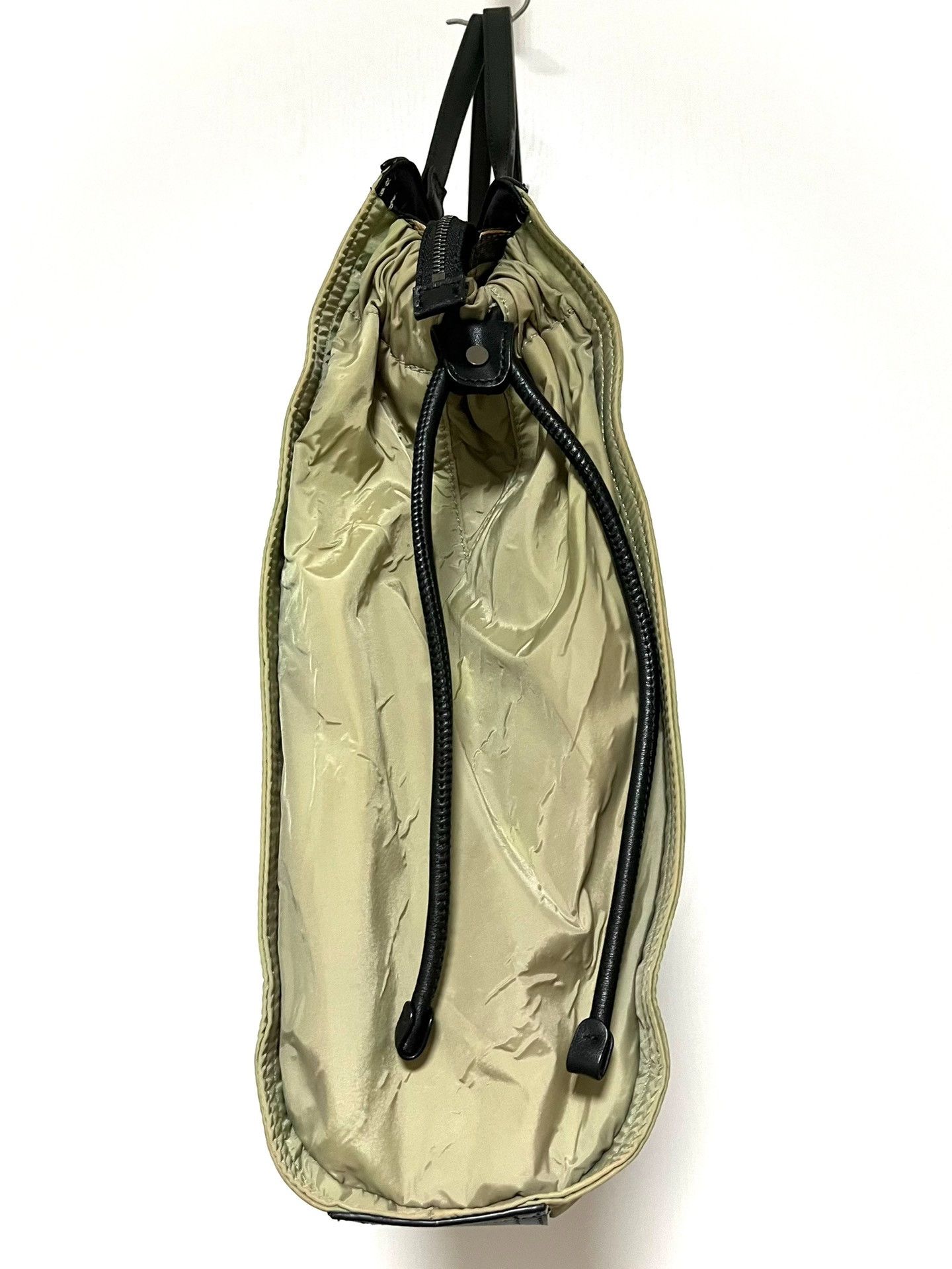 Burberry Burberry Leather Nylon Bag Size ONE SIZE - 8 Thumbnail