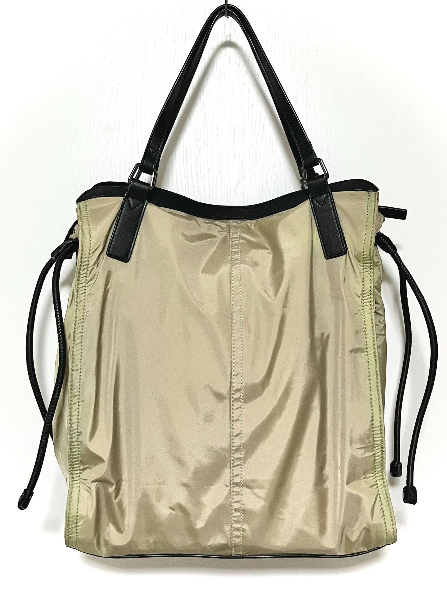 Burberry Burberry Leather Nylon Bag Size ONE SIZE - 7 Thumbnail