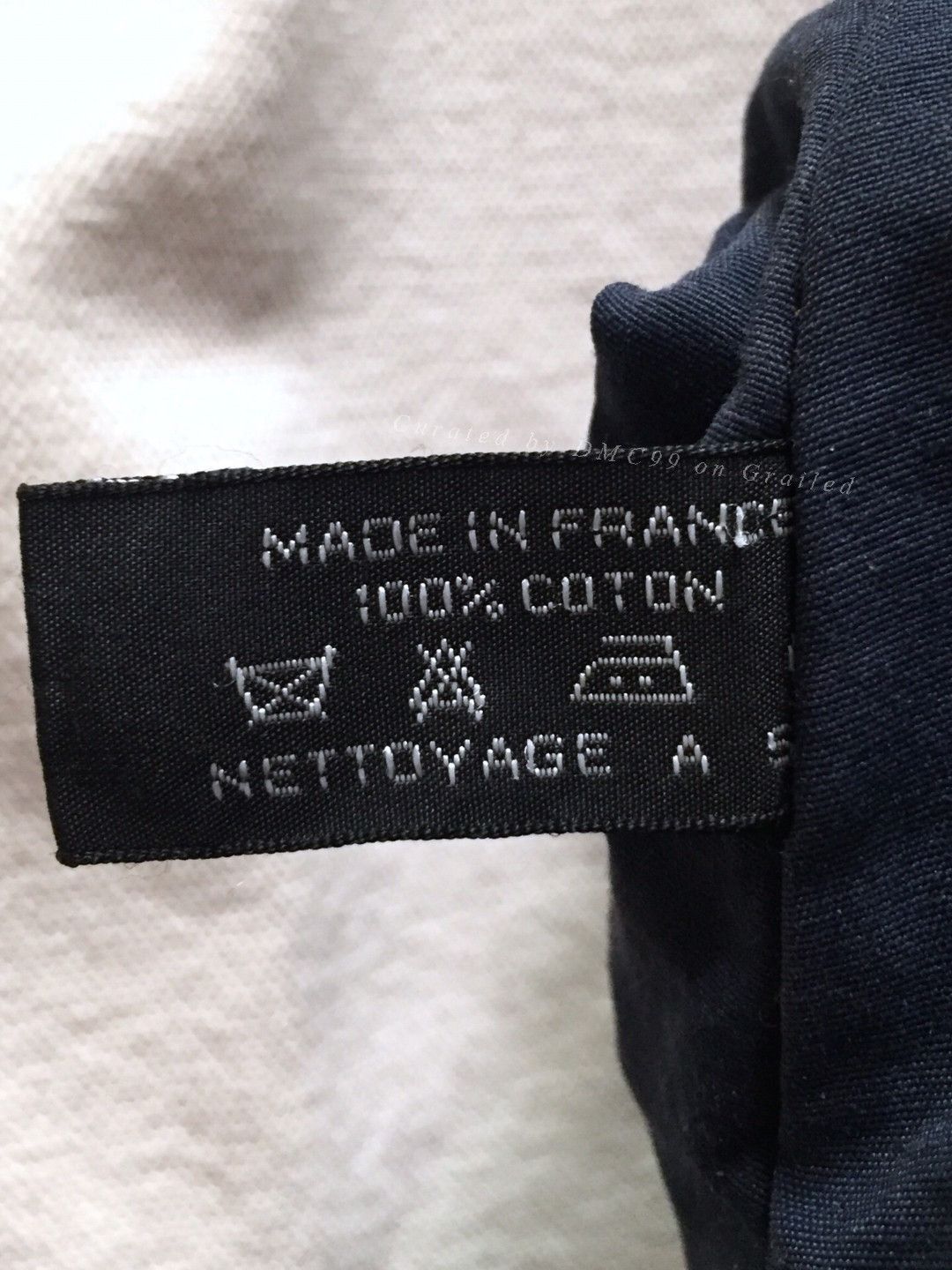 Hermes Hermes Navy Canvas Bag Size ONE SIZE - 8 Thumbnail