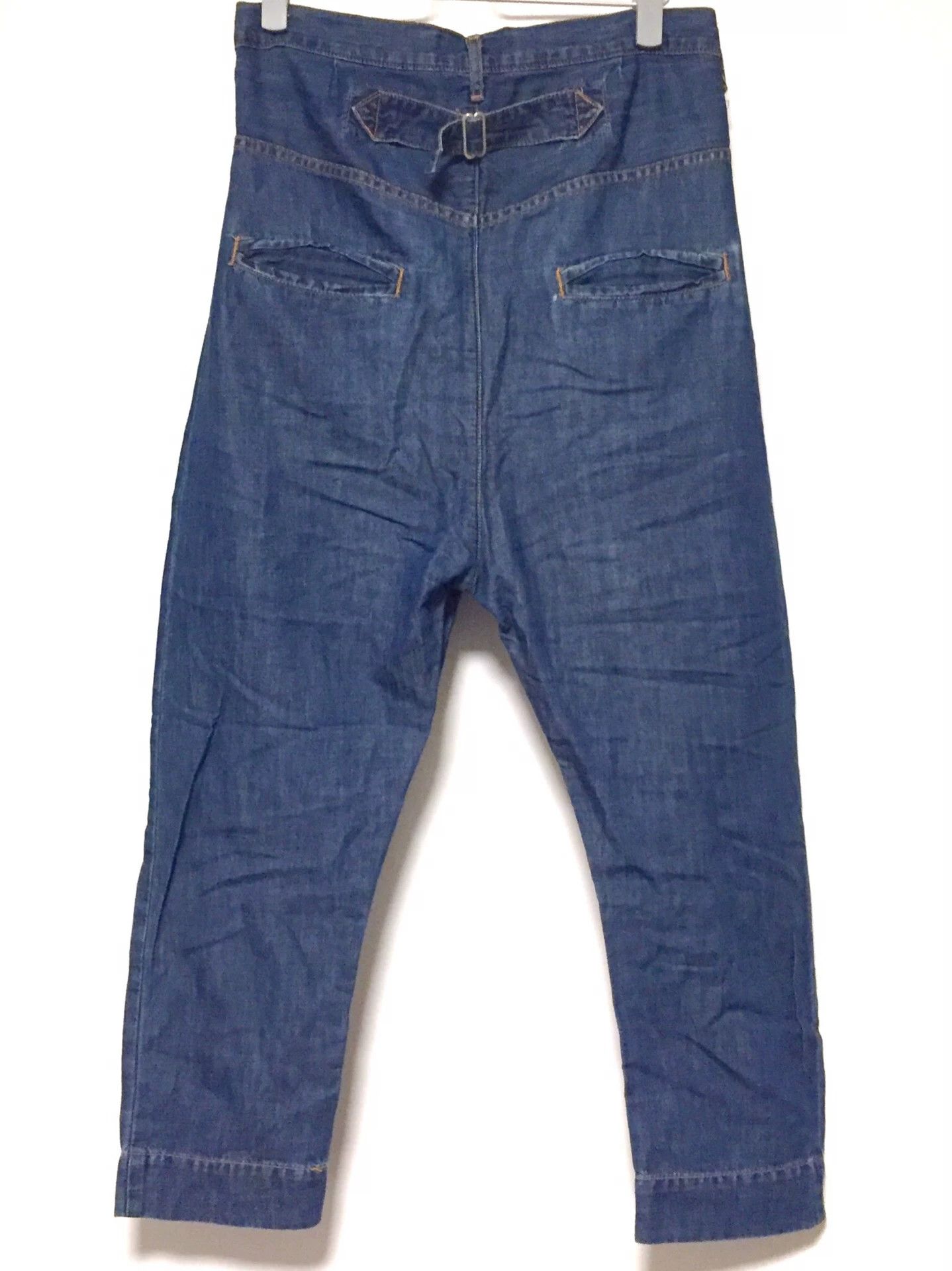 CABANE de ZUCCa Cabane de Zucca Indigo Cropped Jeans Size US 30 / EU 46 - 2 Thumbnail