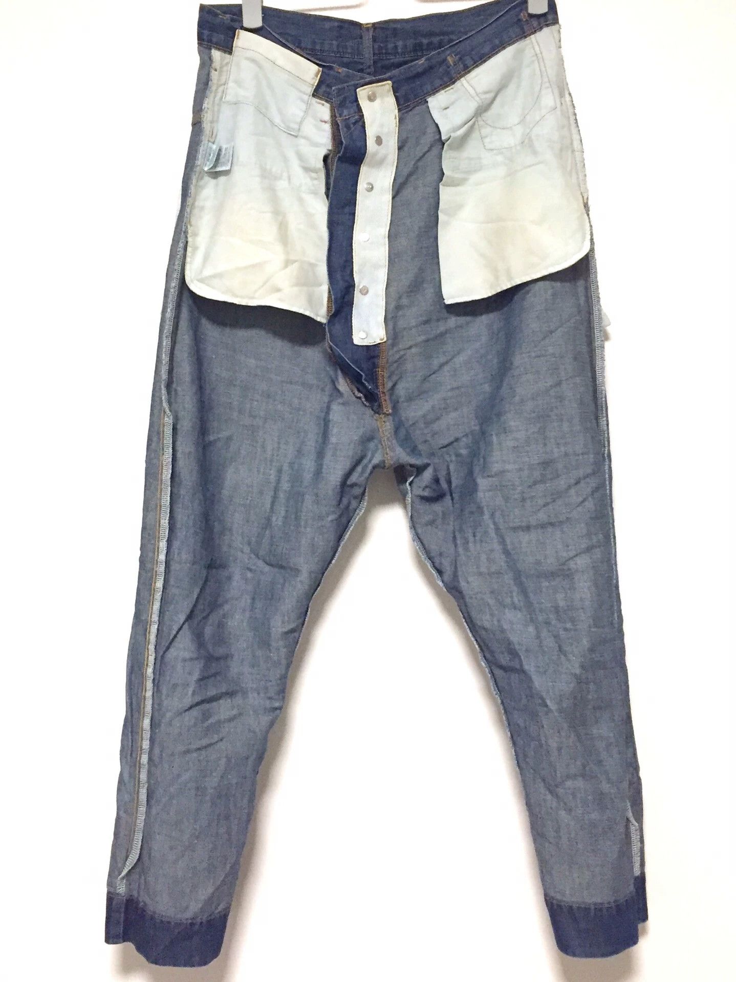 CABANE de ZUCCa Cabane de Zucca Indigo Cropped Jeans Size US 30 / EU 46 - 8 Thumbnail