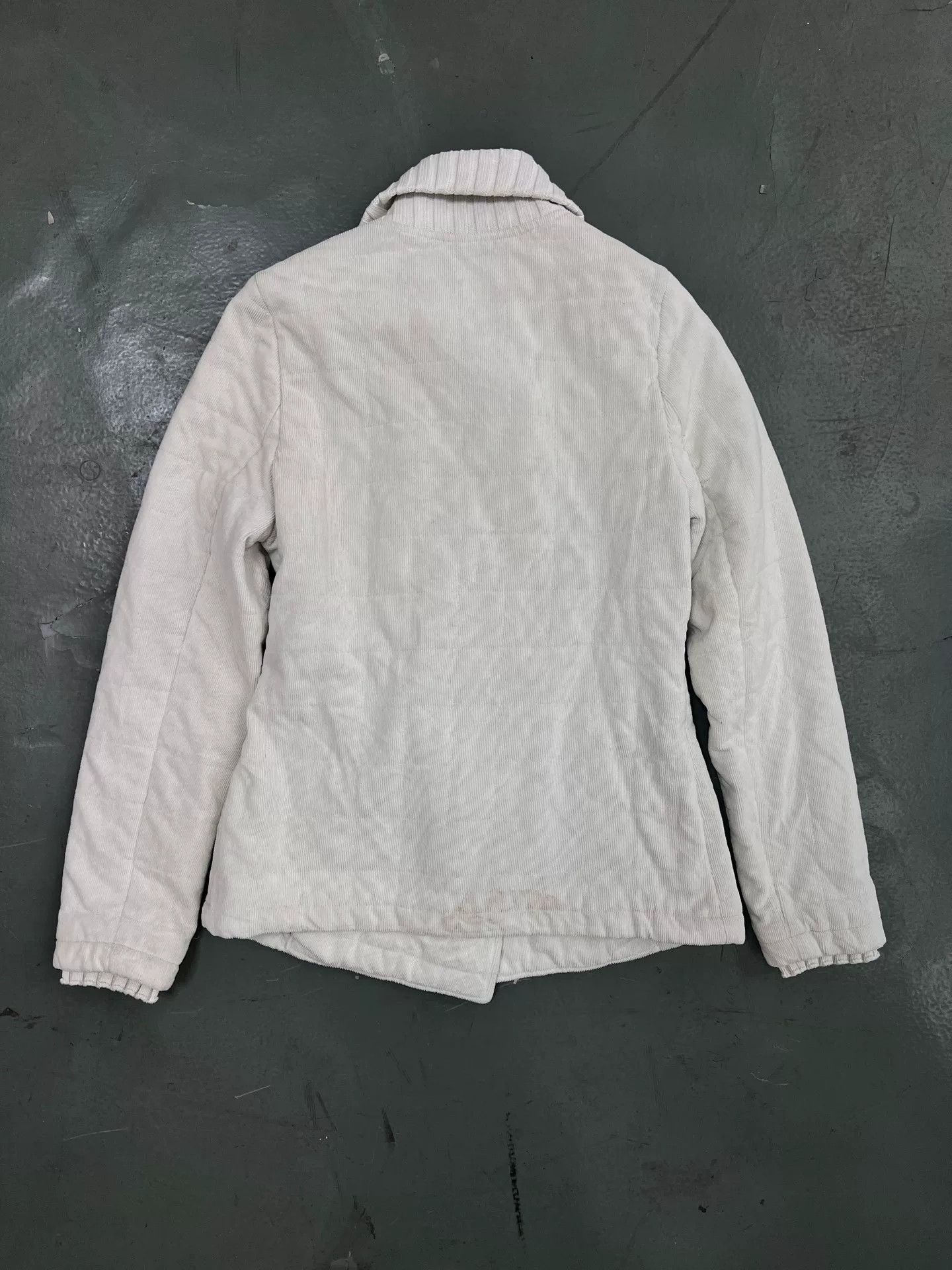 Vintage Vintage Burberry Red Label White Cotton Puffer Size M / US 6-8 / IT 42-44 - 5 Thumbnail