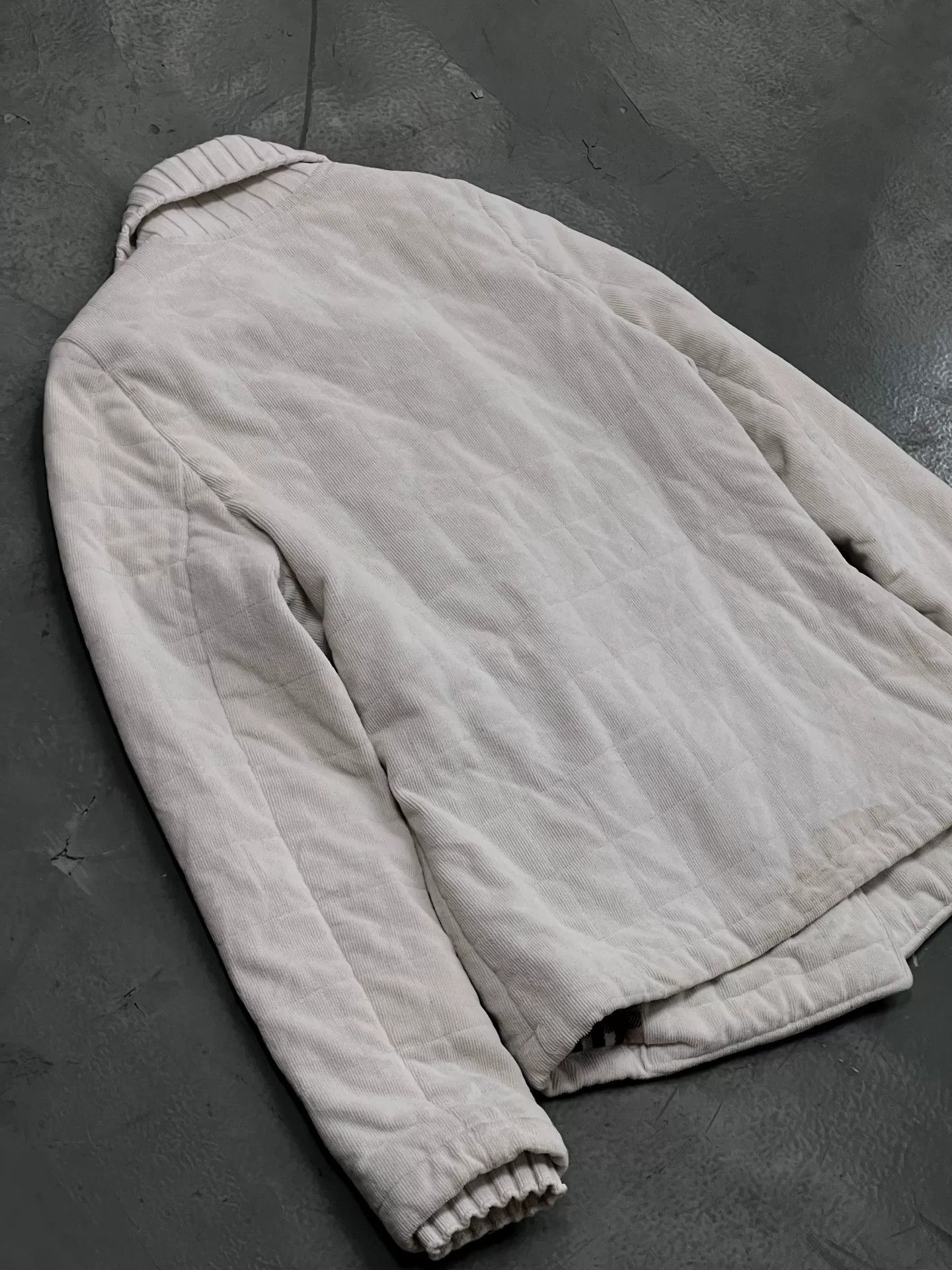 Vintage Vintage Burberry Red Label White Cotton Puffer Size M / US 6-8 / IT 42-44 - 6 Thumbnail