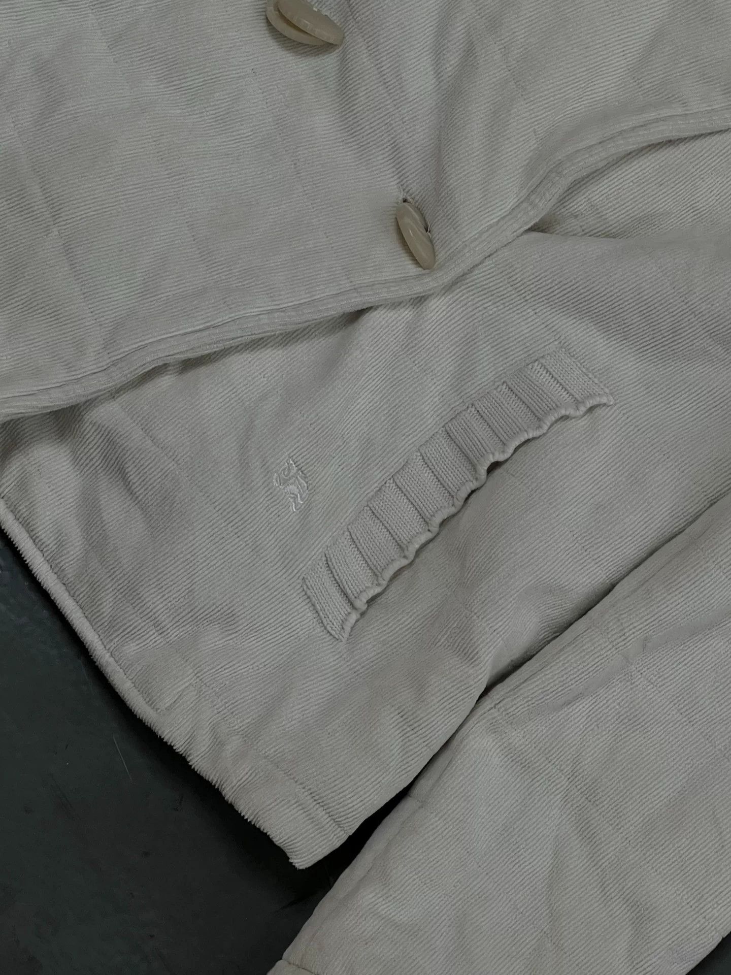 Vintage Vintage Burberry Red Label White Cotton Puffer Size M / US 6-8 / IT 42-44 - 3 Thumbnail