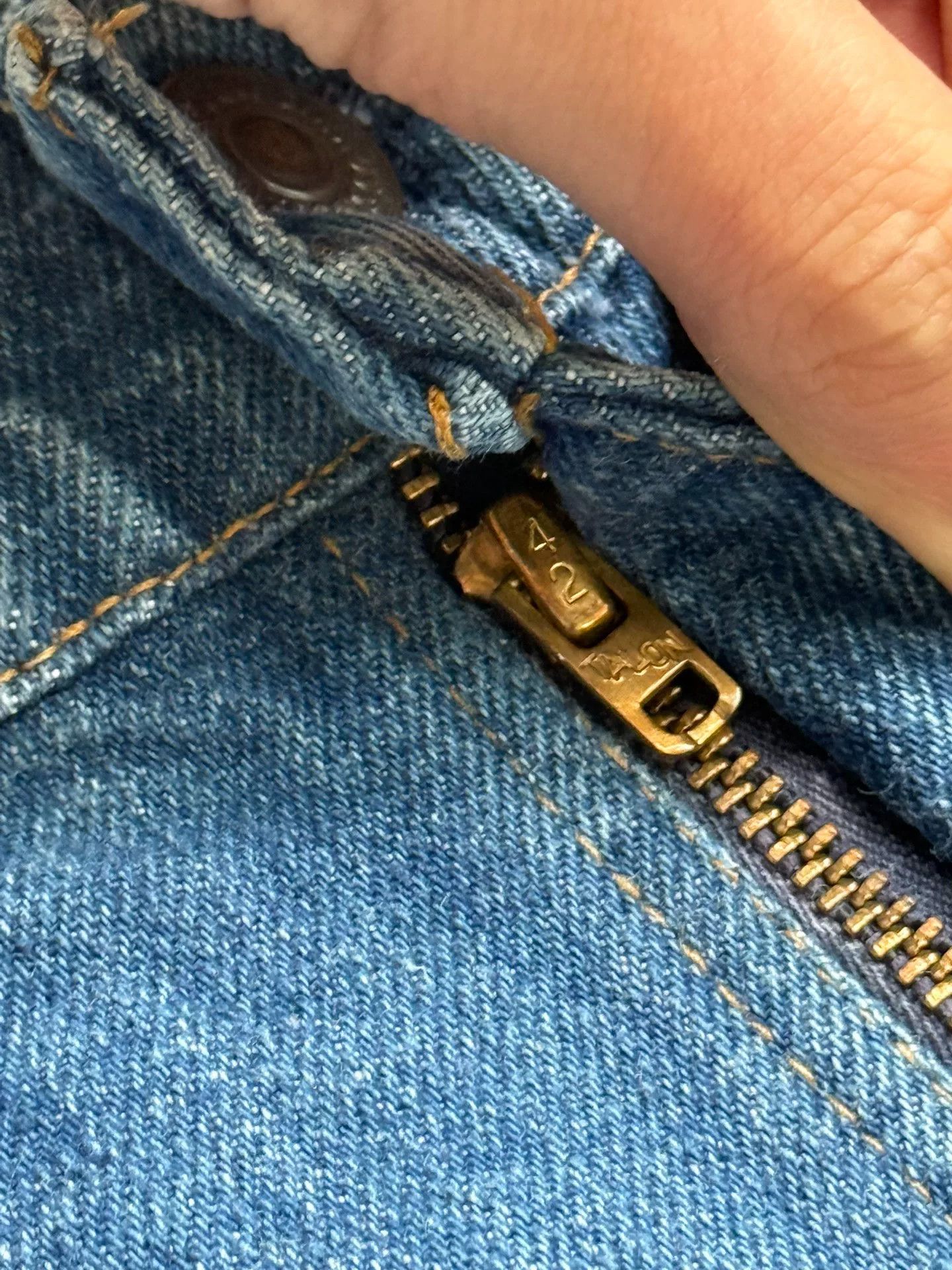 Vintage Vintage Levi's 521 70s Flare Jeans Size US 30 / EU 46 - 3 Thumbnail