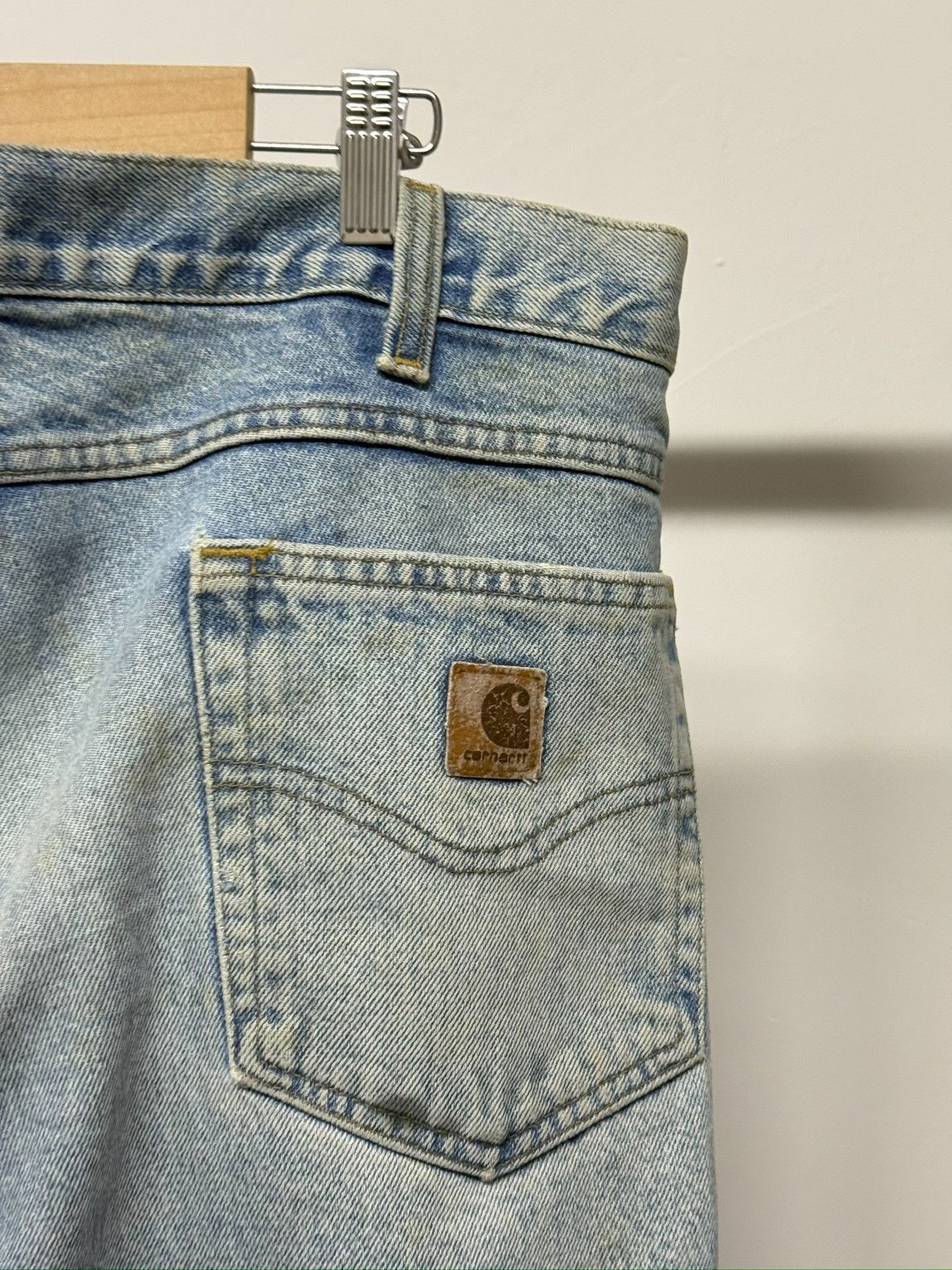 Vintage Vintage Carhartt B17 DST Jeans Size US 30 / EU 46 - 4 Thumbnail