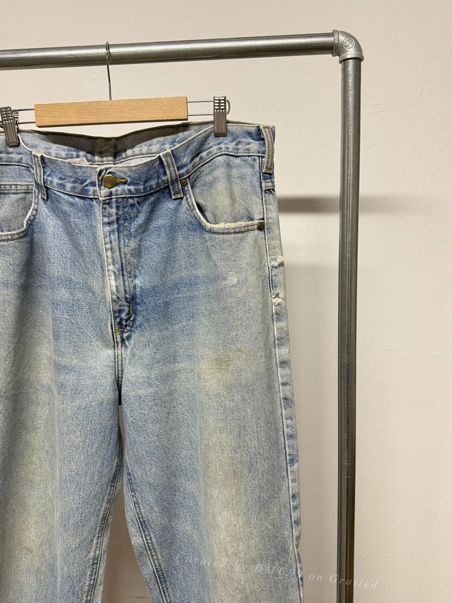 Vintage Vintage Carhartt B17 DST Jeans Size US 30 / EU 46 - 3 Thumbnail