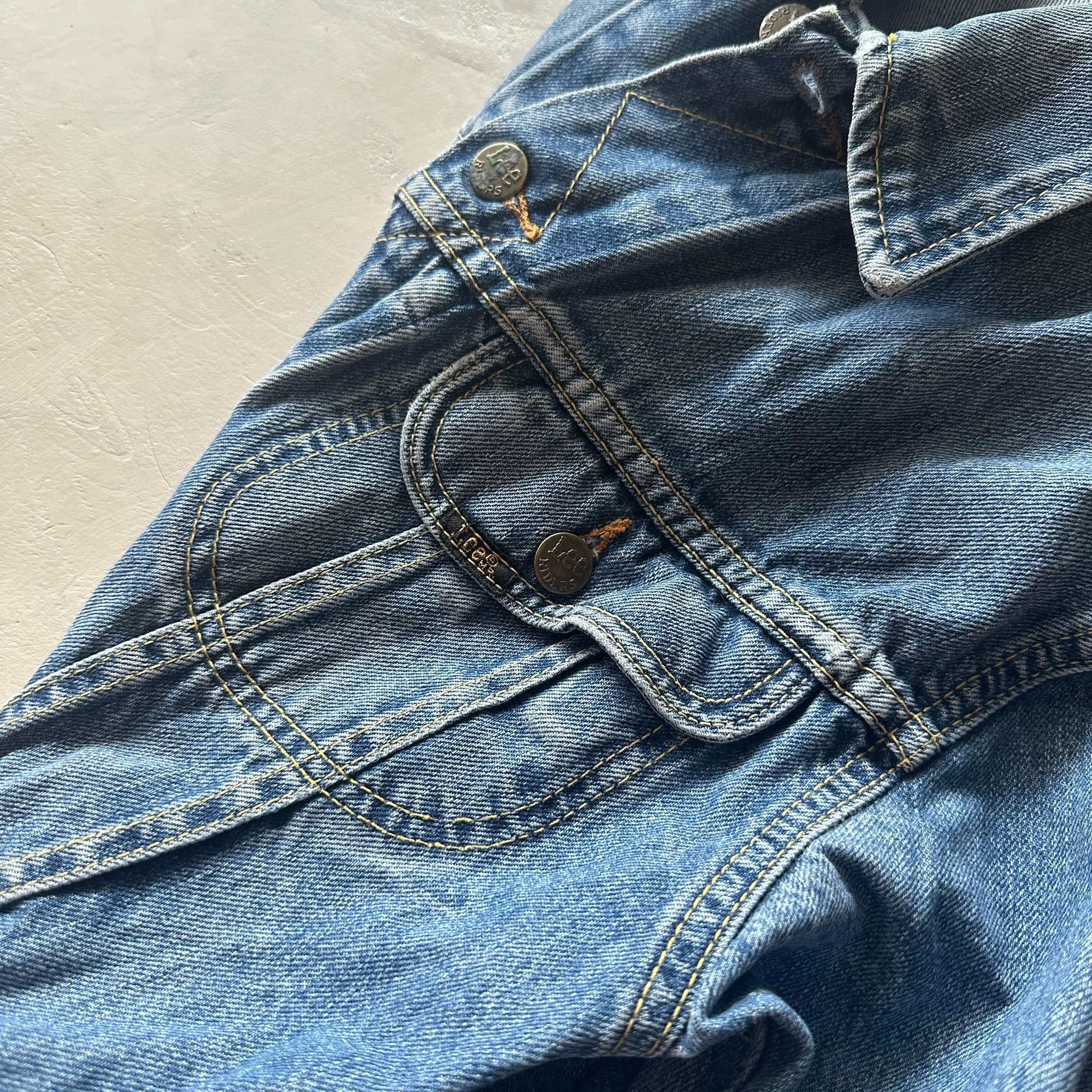 Vintage Vintage Lee Denim J101 70s Jacket Size M / US 6-8 / IT 42-44 - 3 Thumbnail