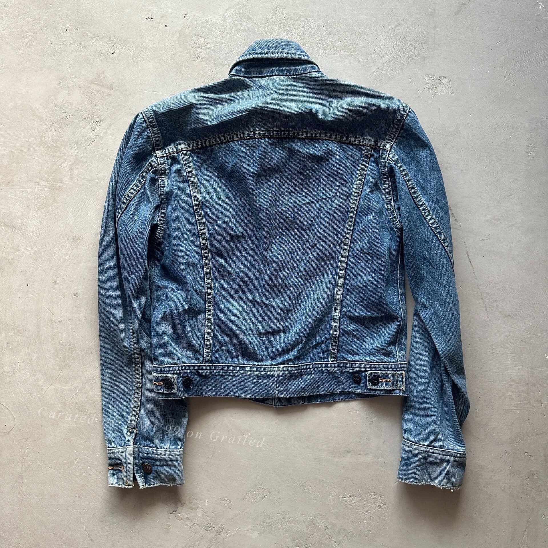 Vintage Vintage Lee Denim J101 70s Jacket Size M / US 6-8 / IT 42-44 - 2 Thumbnail