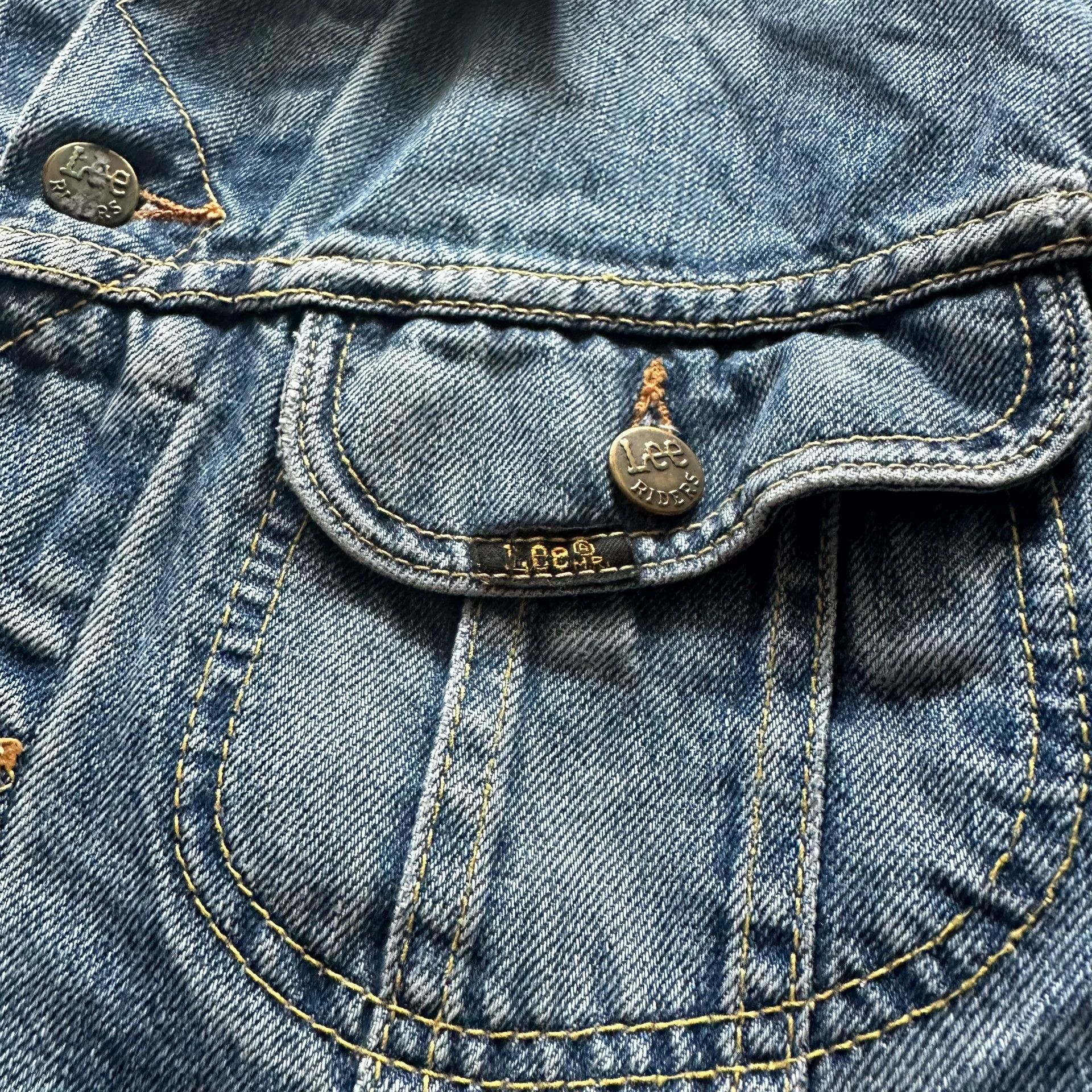 Vintage Vintage Lee Denim J101 70s Jacket Size M / US 6-8 / IT 42-44 - 4 Thumbnail