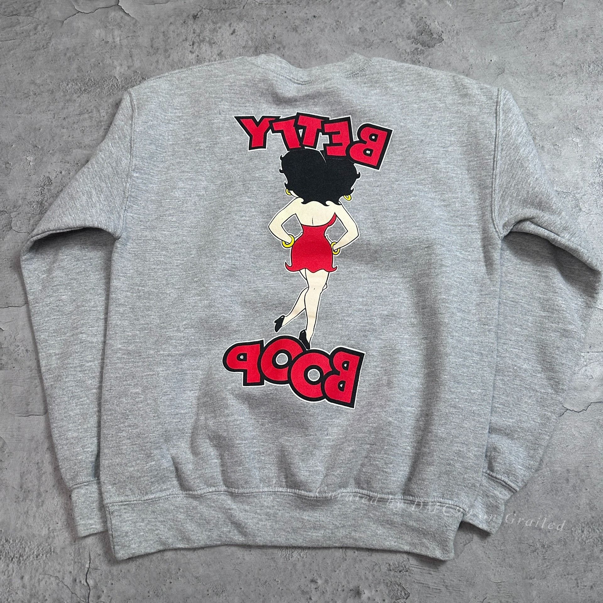 Vintage Vintage Betty Boop Boxy Hoodie Size M / US 6-8 / IT 42-44 - 3 Thumbnail