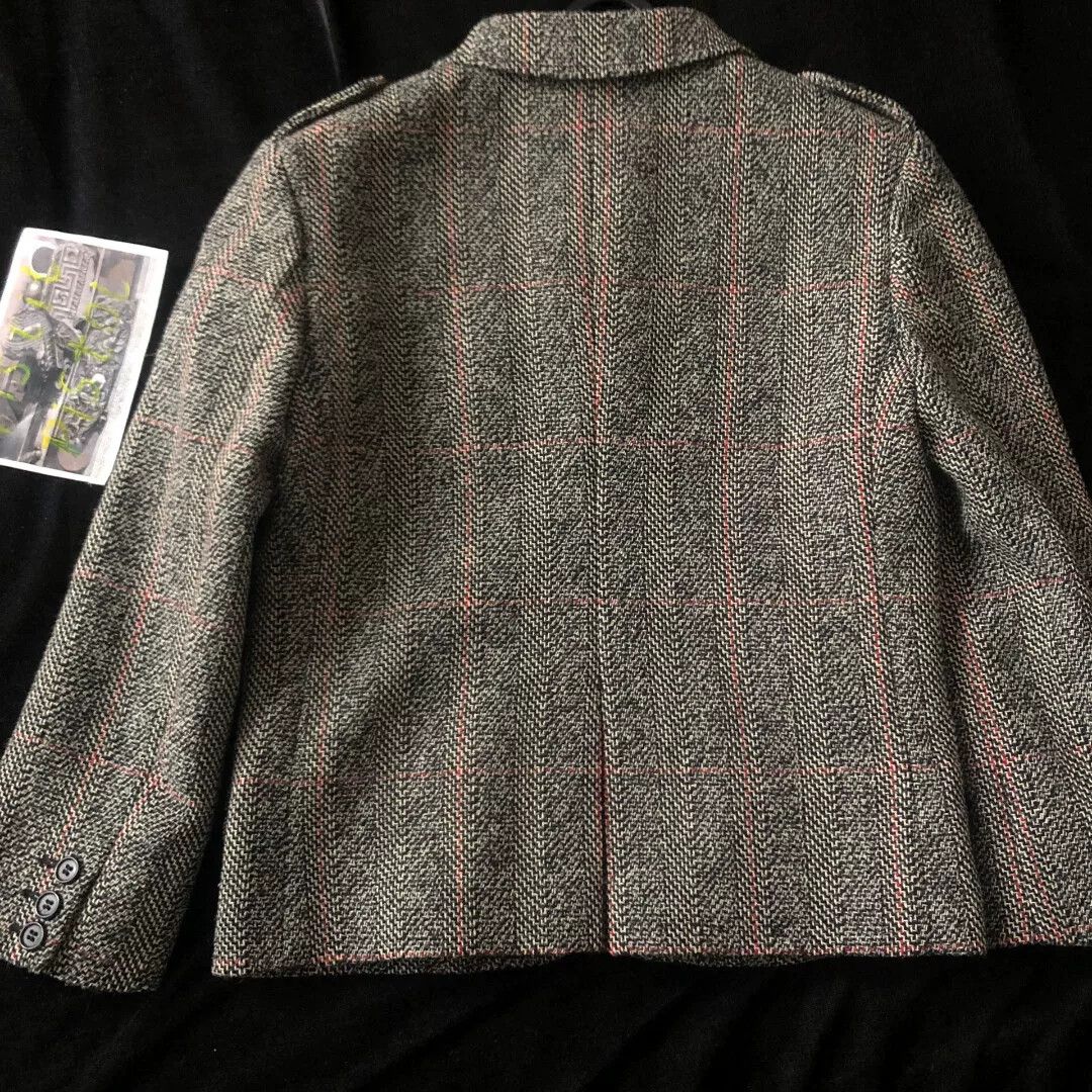 Miu Miu MiuMiu Tweed Plaid Short Blazer Size S / US 4 / IT 40 - 2 Thumbnail