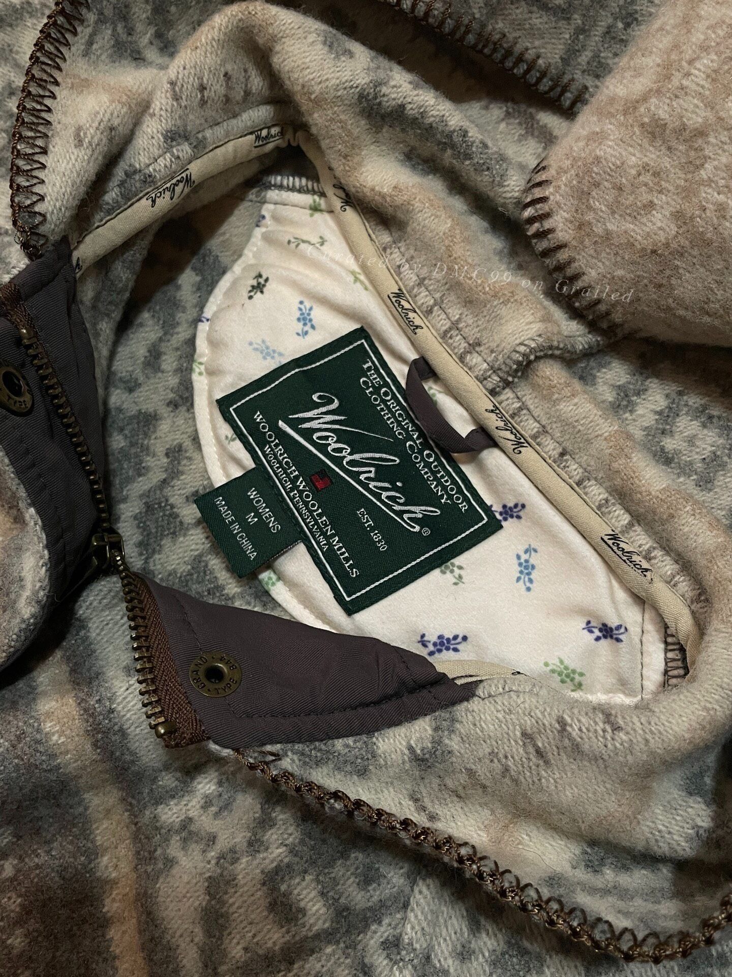 Woolrich Woolen Mills Woolrich Vintage Navajo Fair Isle Wool Coat Size M / US 6-8 / IT 42-44 - 6 Thumbnail