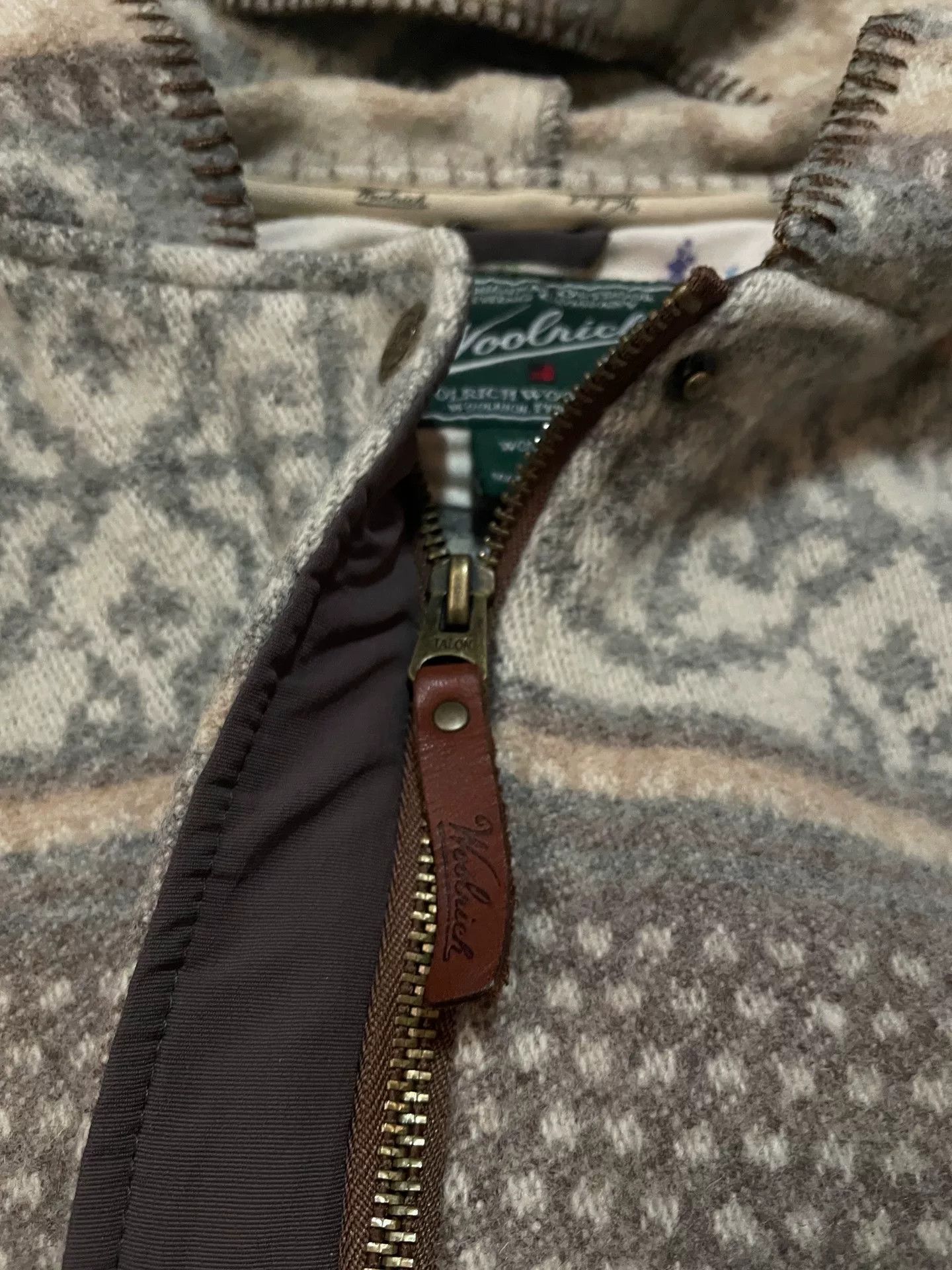 Woolrich Woolen Mills Woolrich Vintage Navajo Fair Isle Wool Coat Size M / US 6-8 / IT 42-44 - 5 Thumbnail
