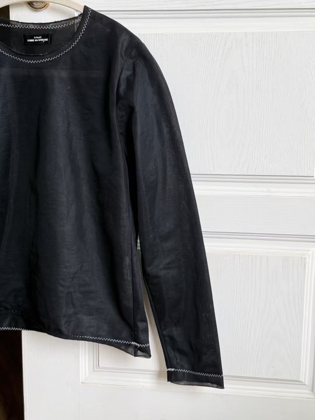 Comme des Garcons Comme des Garçons Mesh Long-Sleeve Top Size M / US 6-8 / IT 42-44 - 3 Thumbnail
