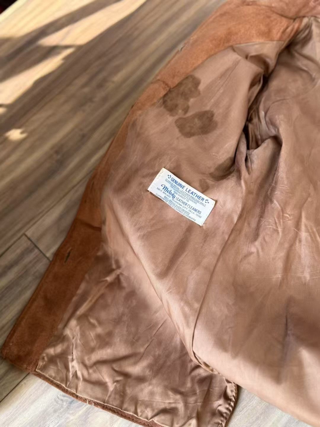Vintage Vintage 1970s Ms Pioneer Chimayo Suede Jacket Size M / US 6-8 / IT 42-44 - 8 Thumbnail