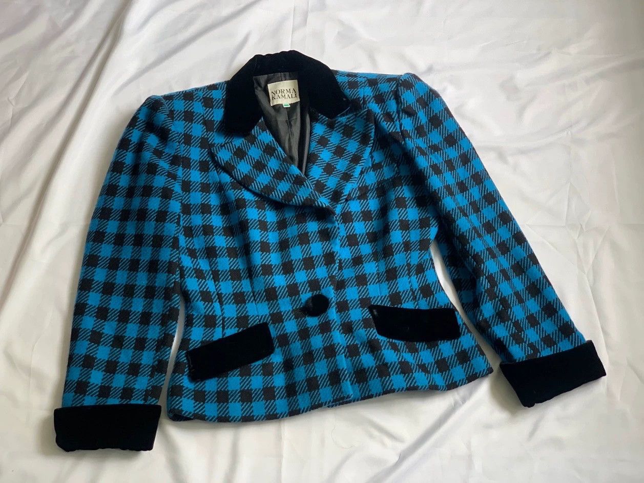 Norma Kamali Norma Kamali Vintage Wool Coat Size M / US 6-8 / IT 42-44 - 2 Thumbnail