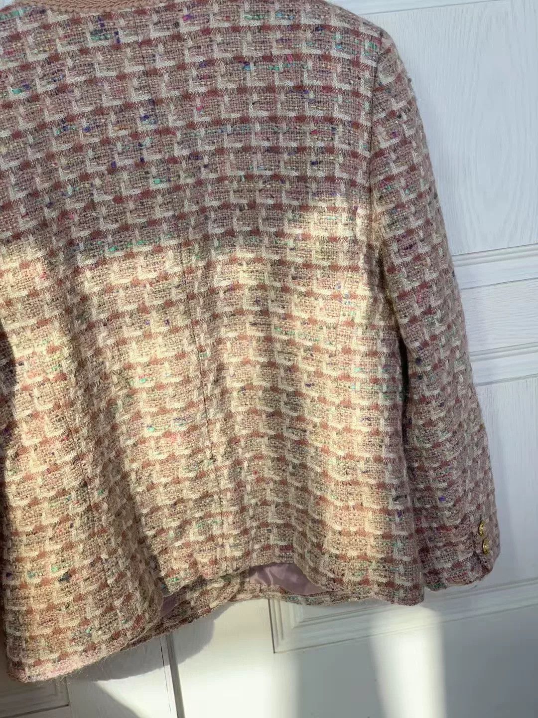 Vintage VINVERT Tweed Coat Size M / US 6-8 / IT 42-44 - 4 Thumbnail