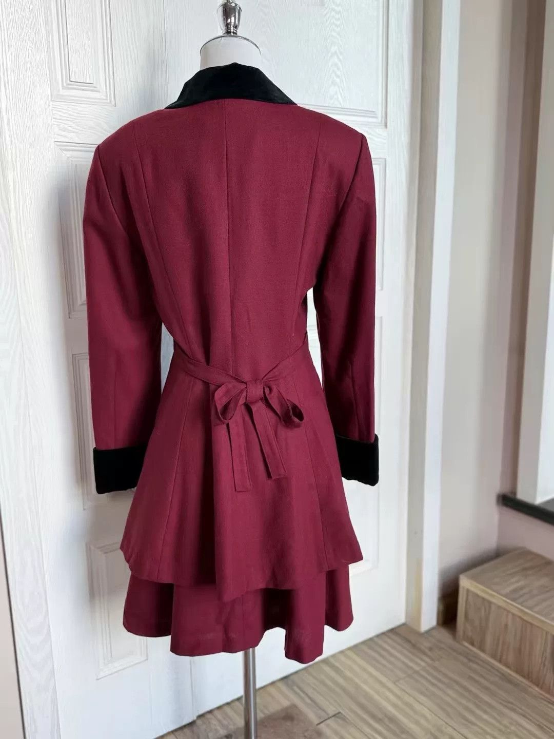 Vintage Vintage Japanese Wool Two-Piece Set Size M / US 6-8 / IT 42-44 - 2 Thumbnail