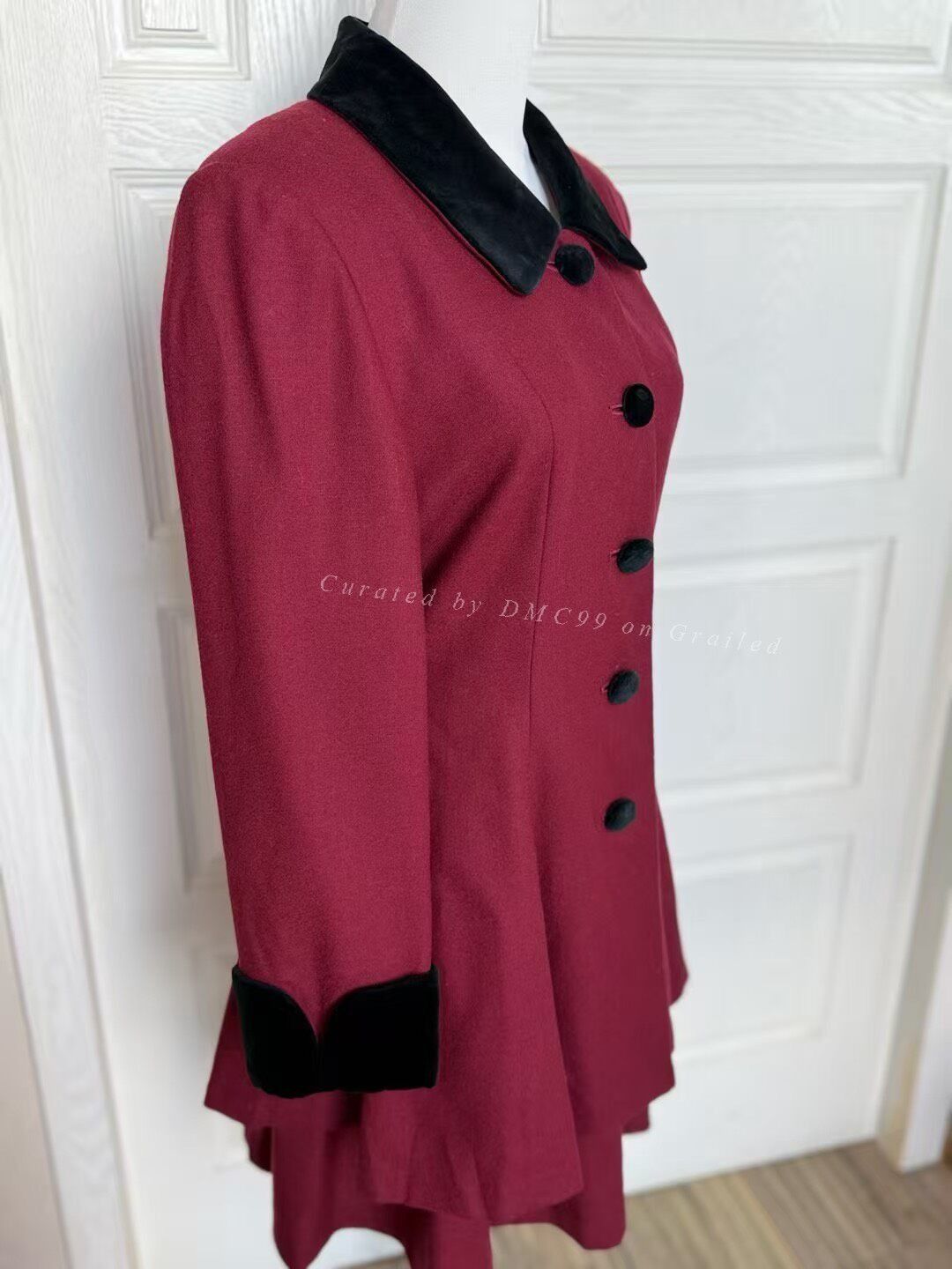 Vintage Vintage Japanese Wool Two-Piece Set Size M / US 6-8 / IT 42-44 - 4 Thumbnail
