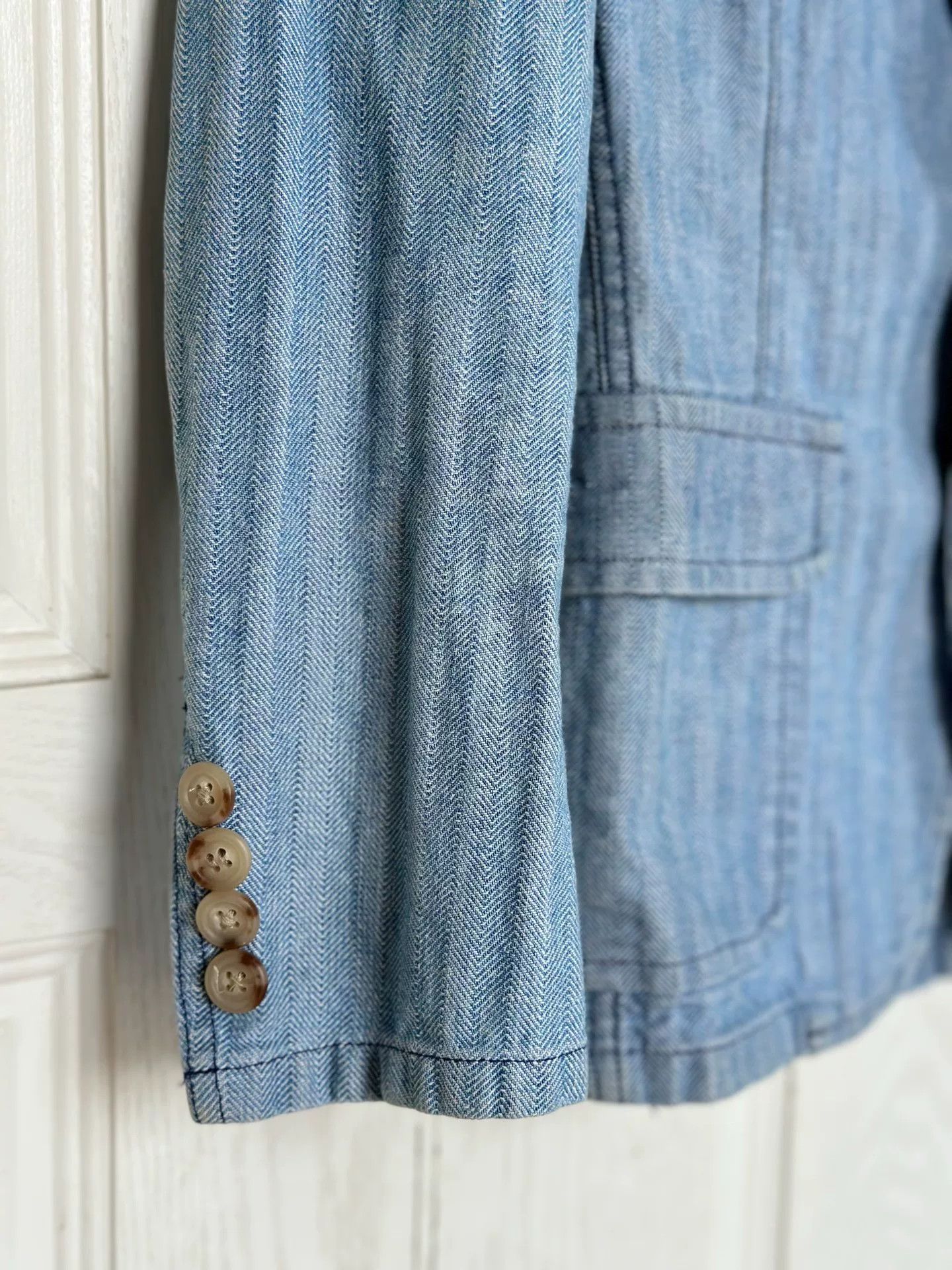 Polo Ralph Lauren Polo Ralph Lauren Vintage Cotton-Linen Jacket Size M / US 6-8 / IT 42-44 - 8 Thumbnail