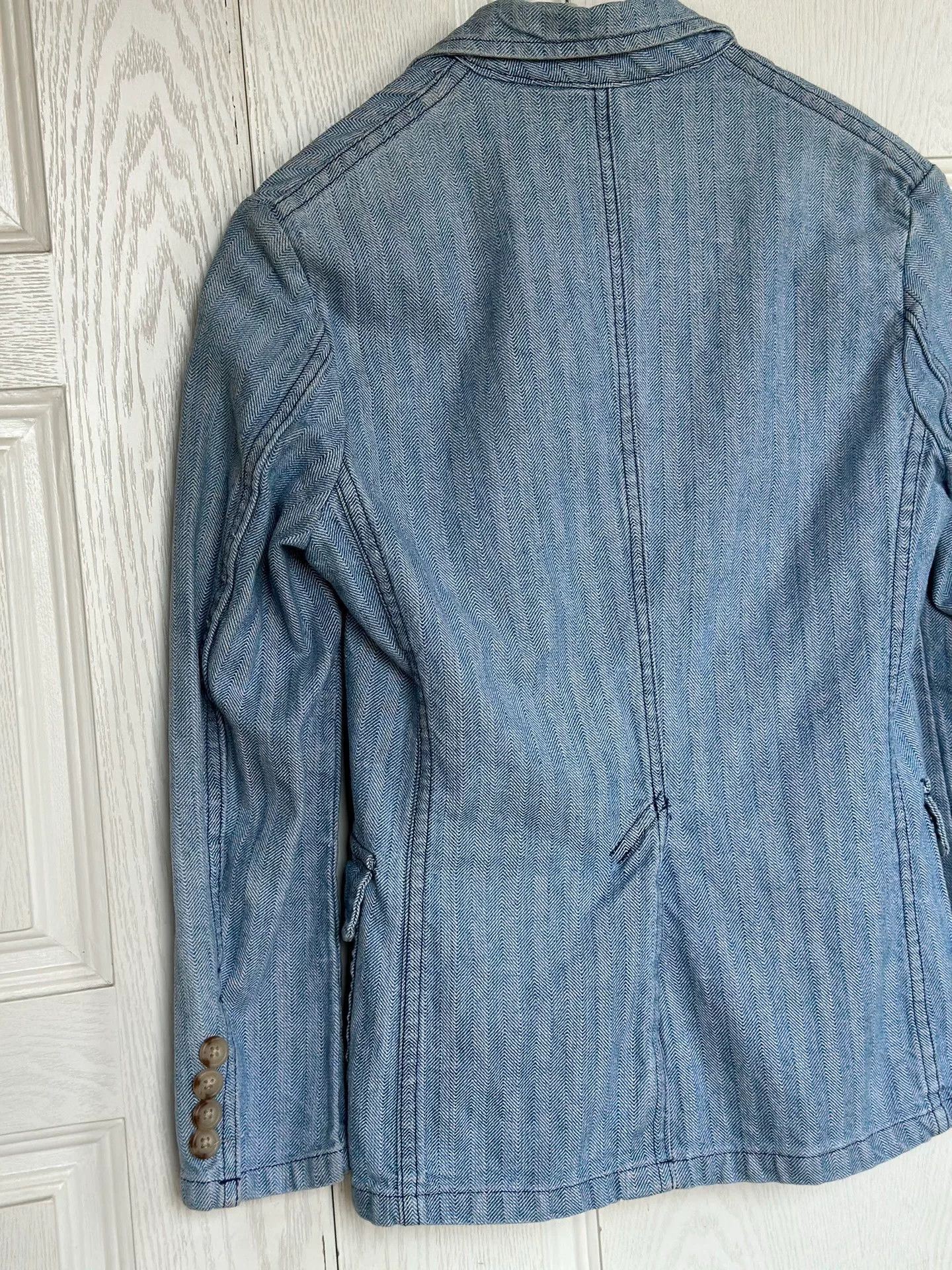 Polo Ralph Lauren Polo Ralph Lauren Vintage Cotton-Linen Jacket Size M / US 6-8 / IT 42-44 - 7 Thumbnail