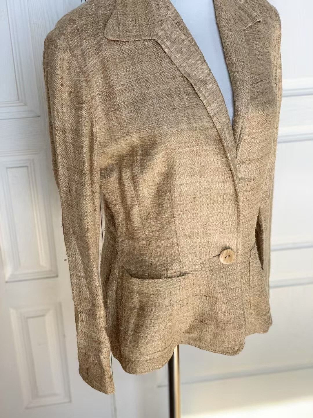 Ralph Lauren Ralph Lauren Silk-Linen Blazer Size M / US 6-8 / IT 42-44 - 4 Thumbnail