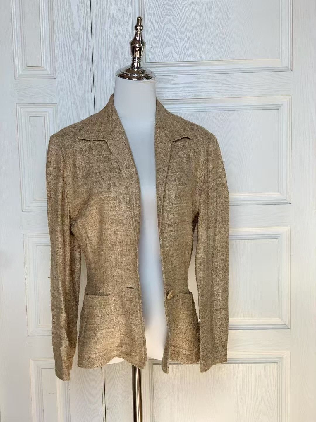Ralph Lauren Ralph Lauren Silk-Linen Blazer Size M / US 6-8 / IT 42-44 - 3 Thumbnail
