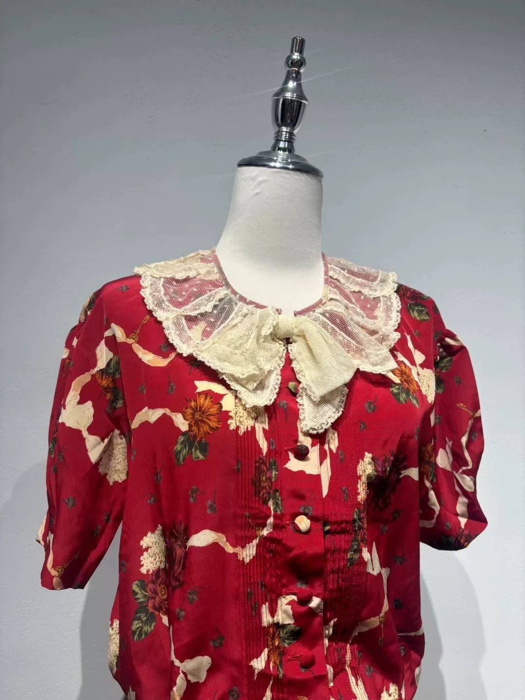 Pink House Pink House Vintage Red Antique Set Size M / US 6-8 / IT 42-44 - 3 Thumbnail